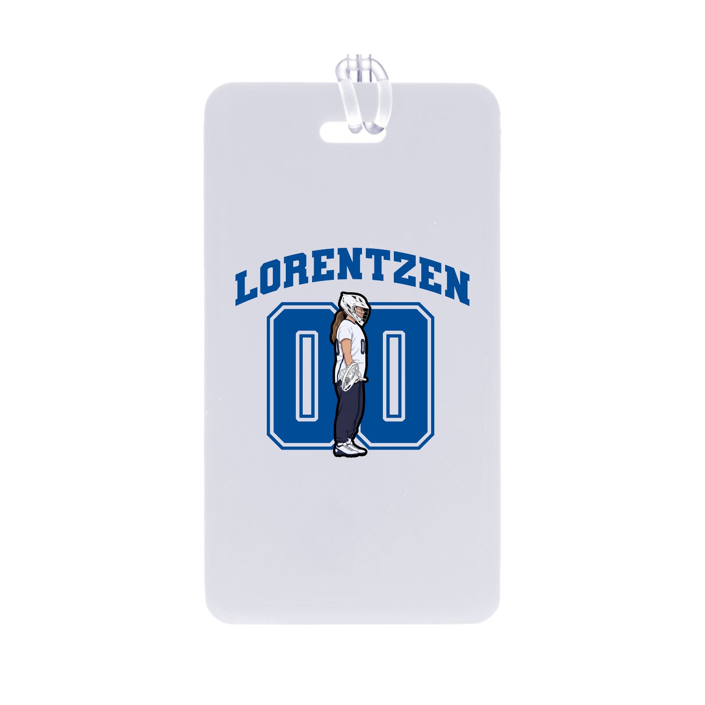 Bag Tag — Number in Classic