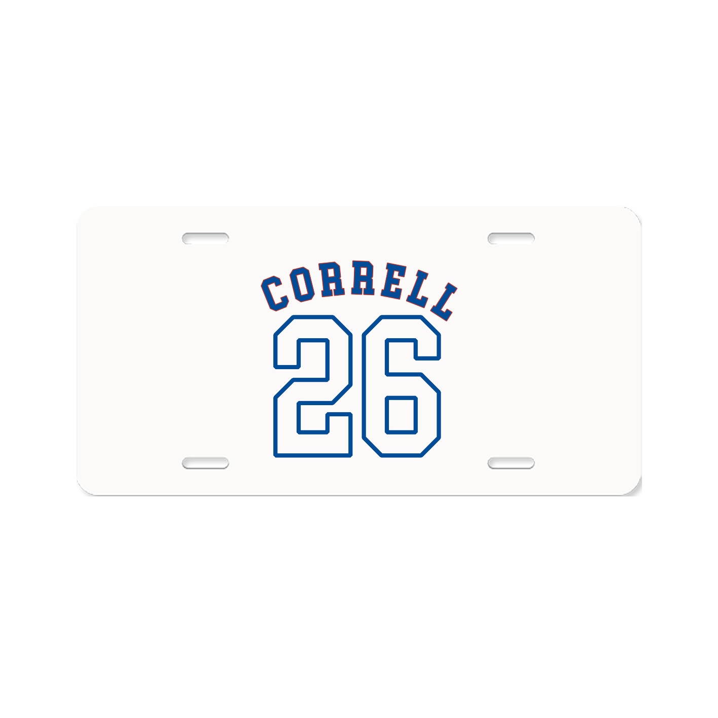 License Plate — Shirsey Arch in Classic