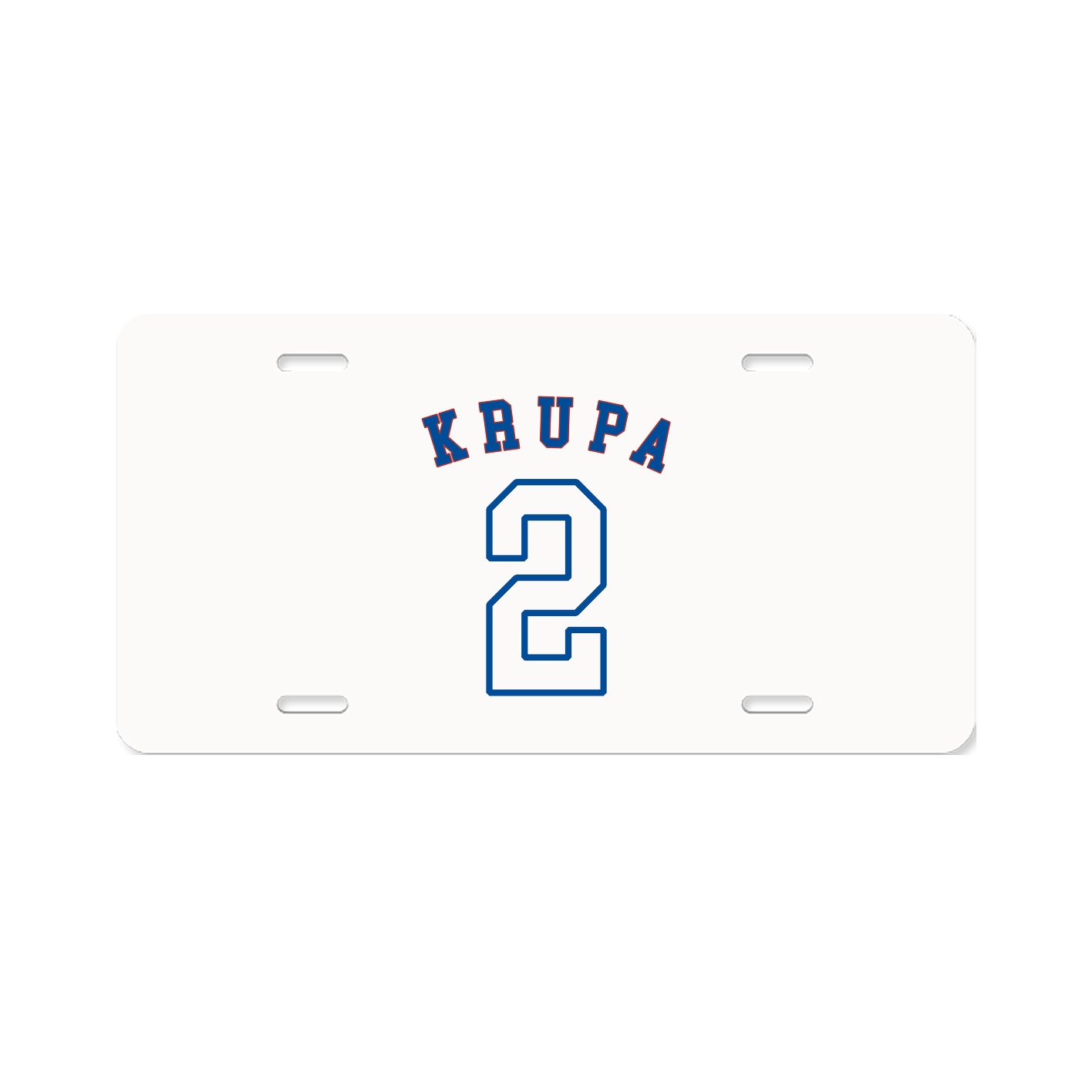 License Plate — Shirsey Arch in Classic