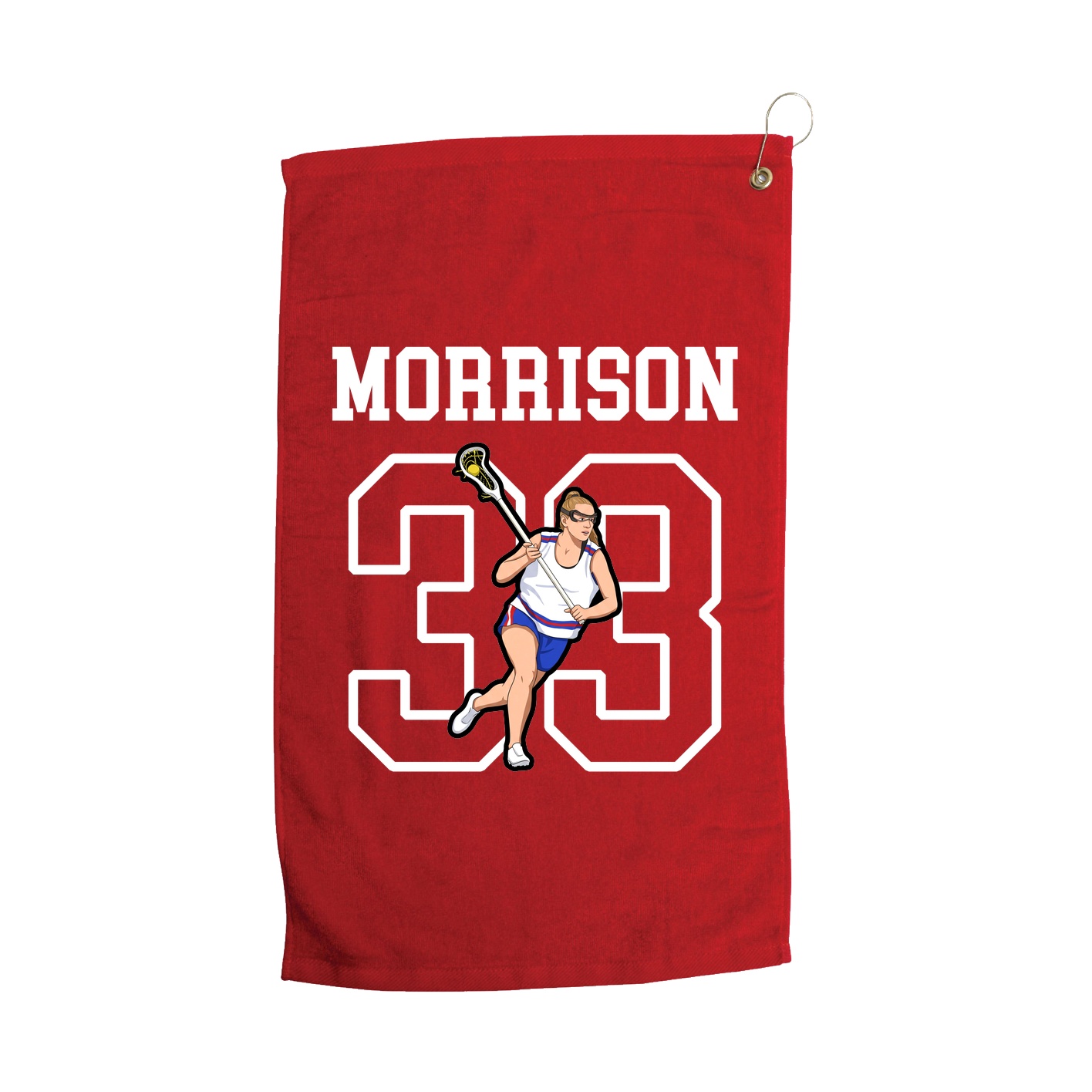 Golf Towel — Shirsey in Red