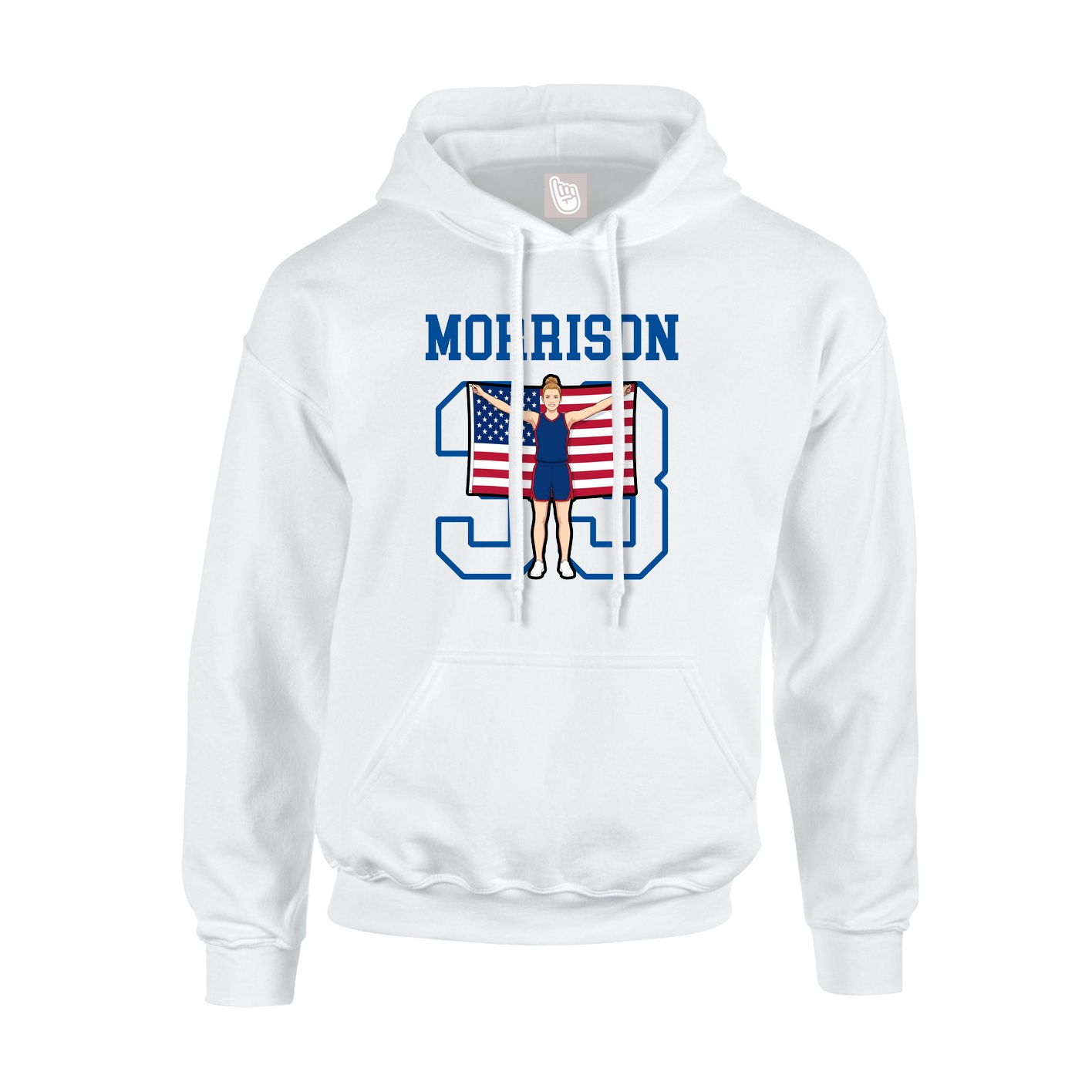 Youth Hoodie — Shirsey in White