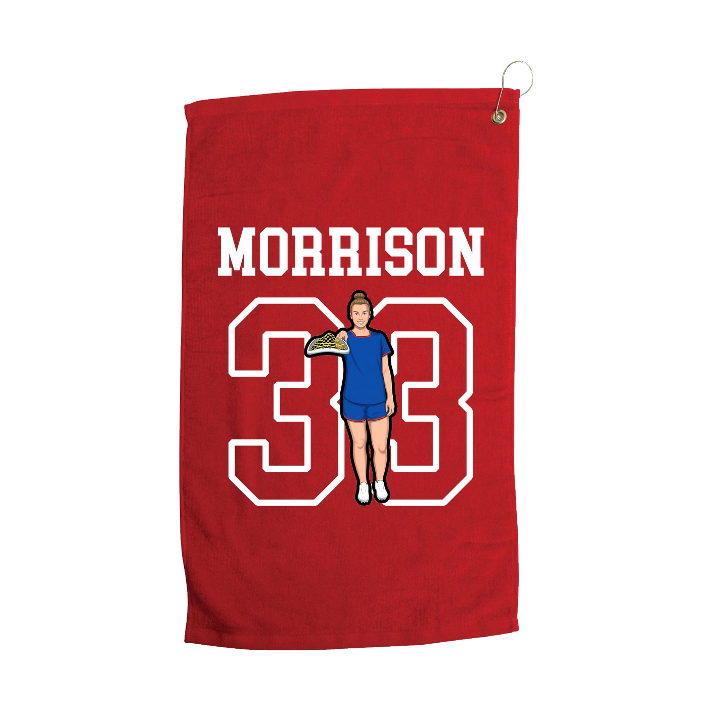 Golf Towel — Shirsey in Red