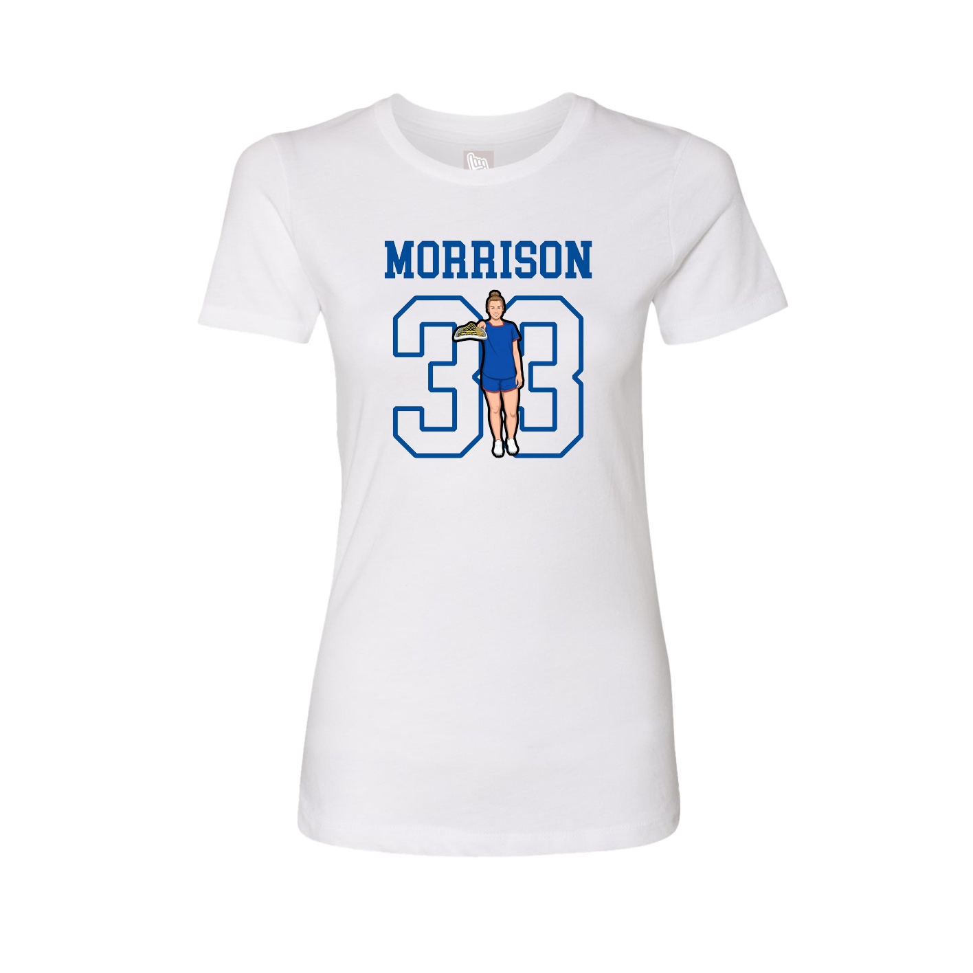 Fitted Women's Tee — Shirsey in White