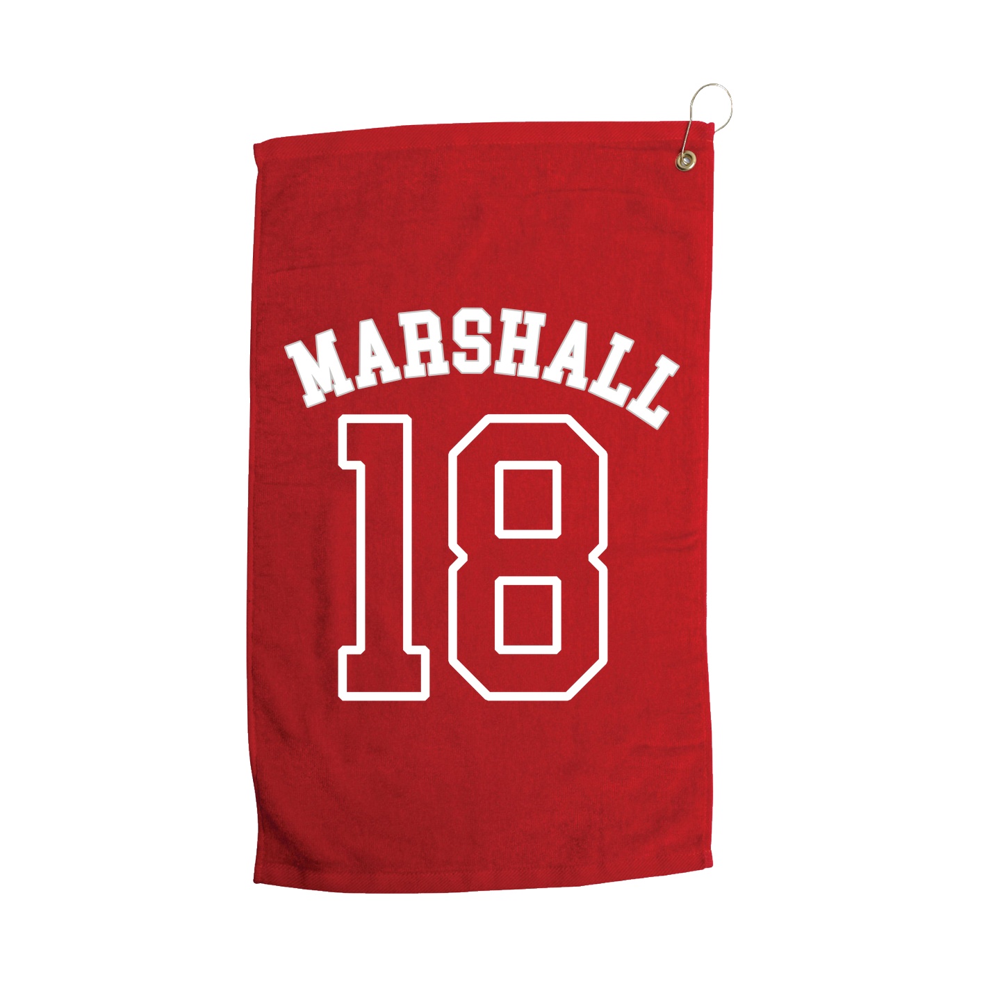 Golf Towel — Shirsey Arch in Red