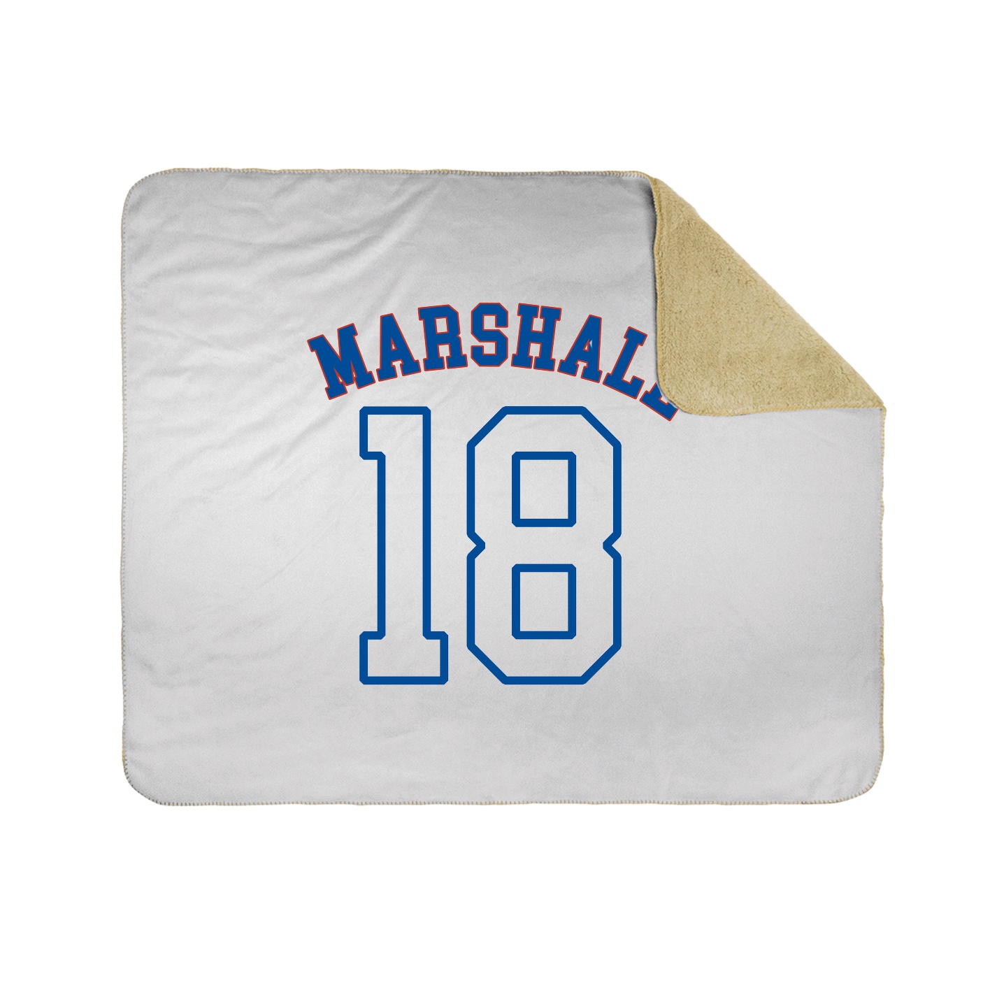 Throw Blanket — Shirsey Arch in White