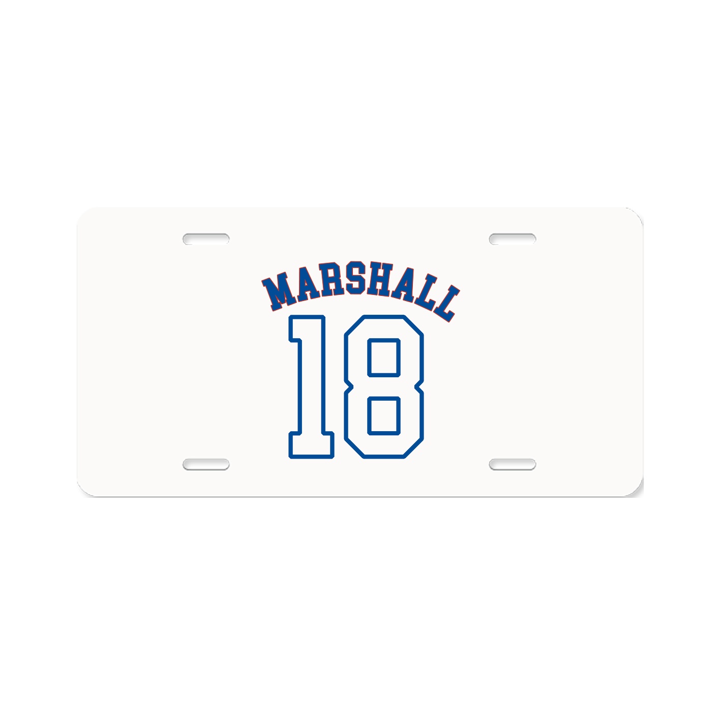 License Plate — Shirsey Arch in Classic