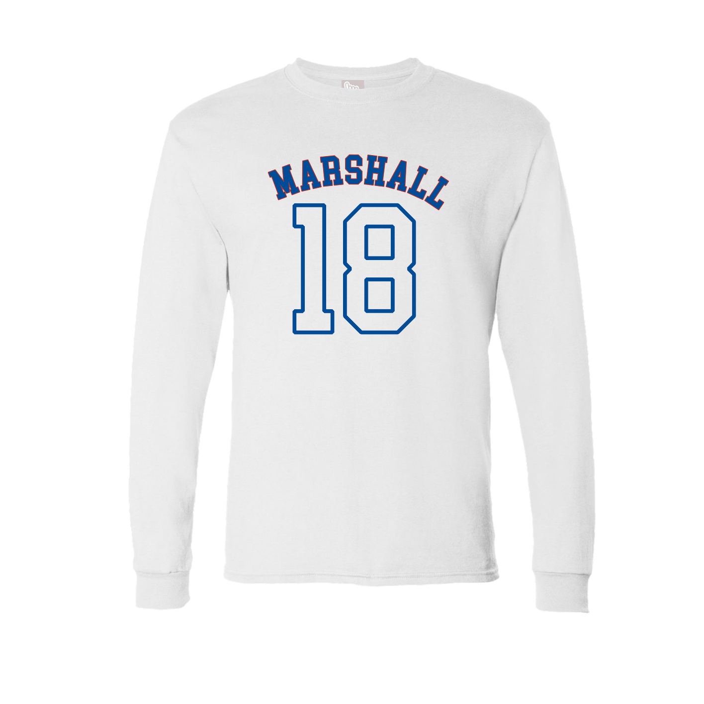 Long Sleeve Tee — Shirsey Arch in White