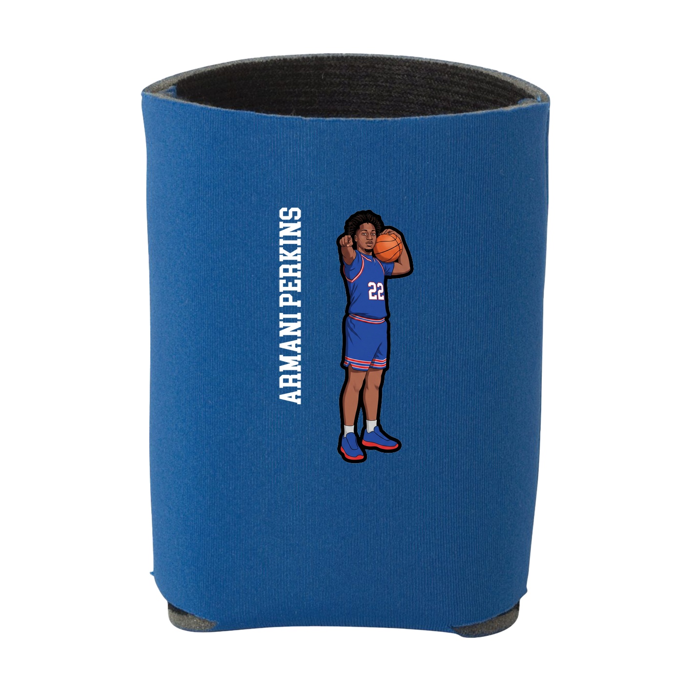 Can Holder — Name Vertical in Royal