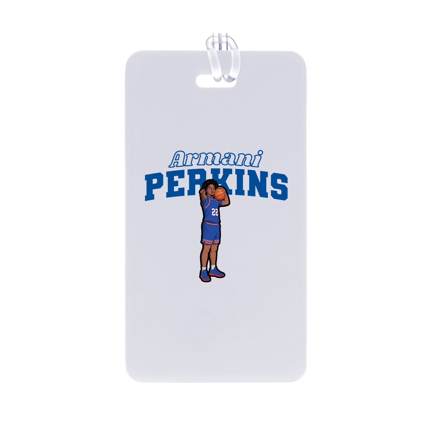 Bag Tag — Name Arch in Classic