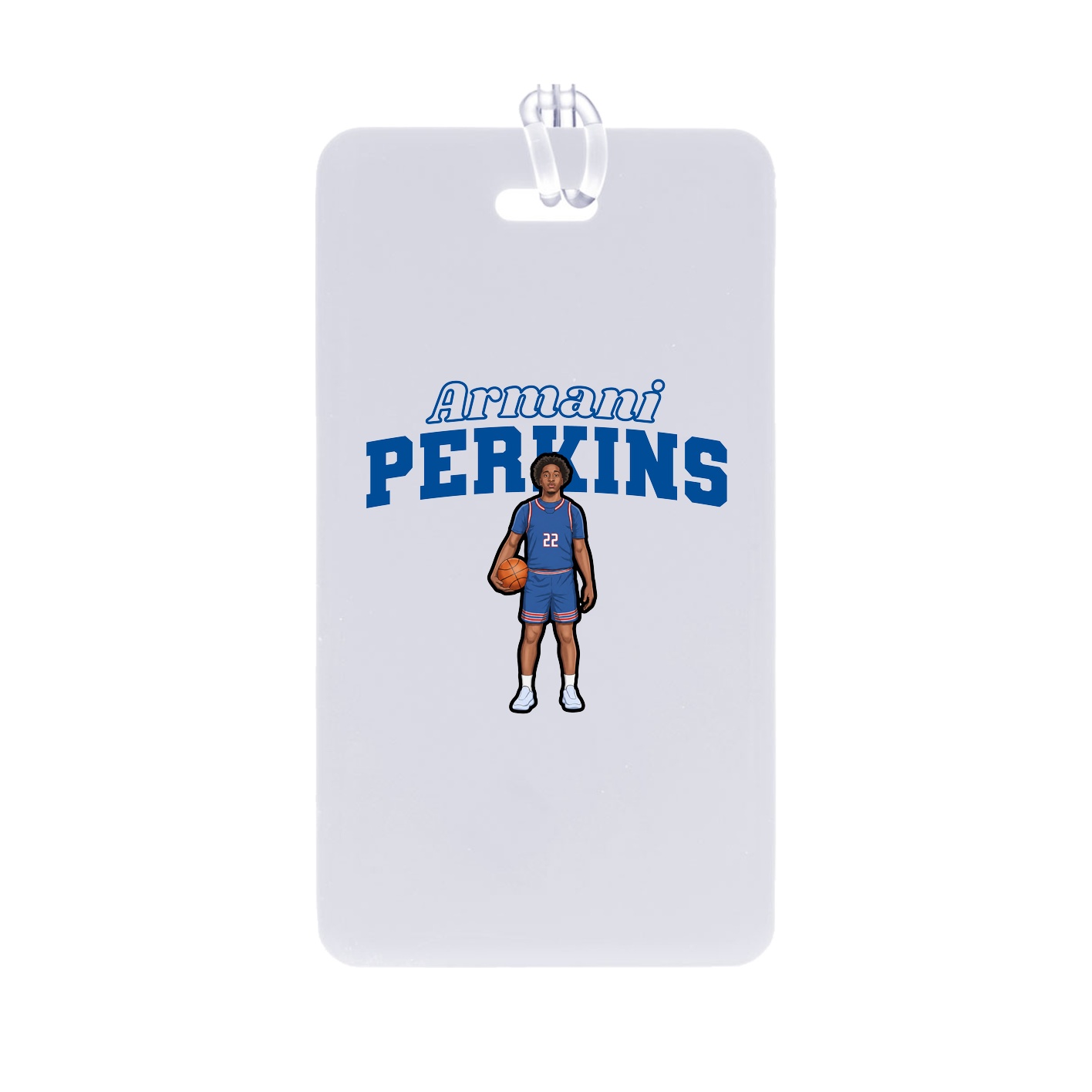 Bag Tag — Name Arch in Classic