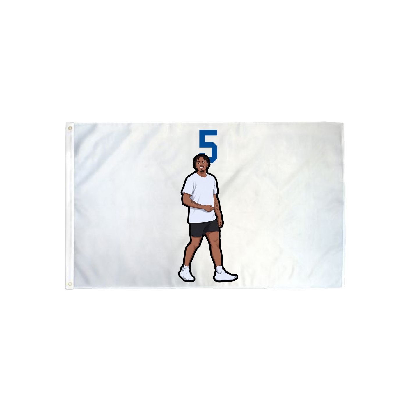 3x5 Flag — Number Top in Classic
