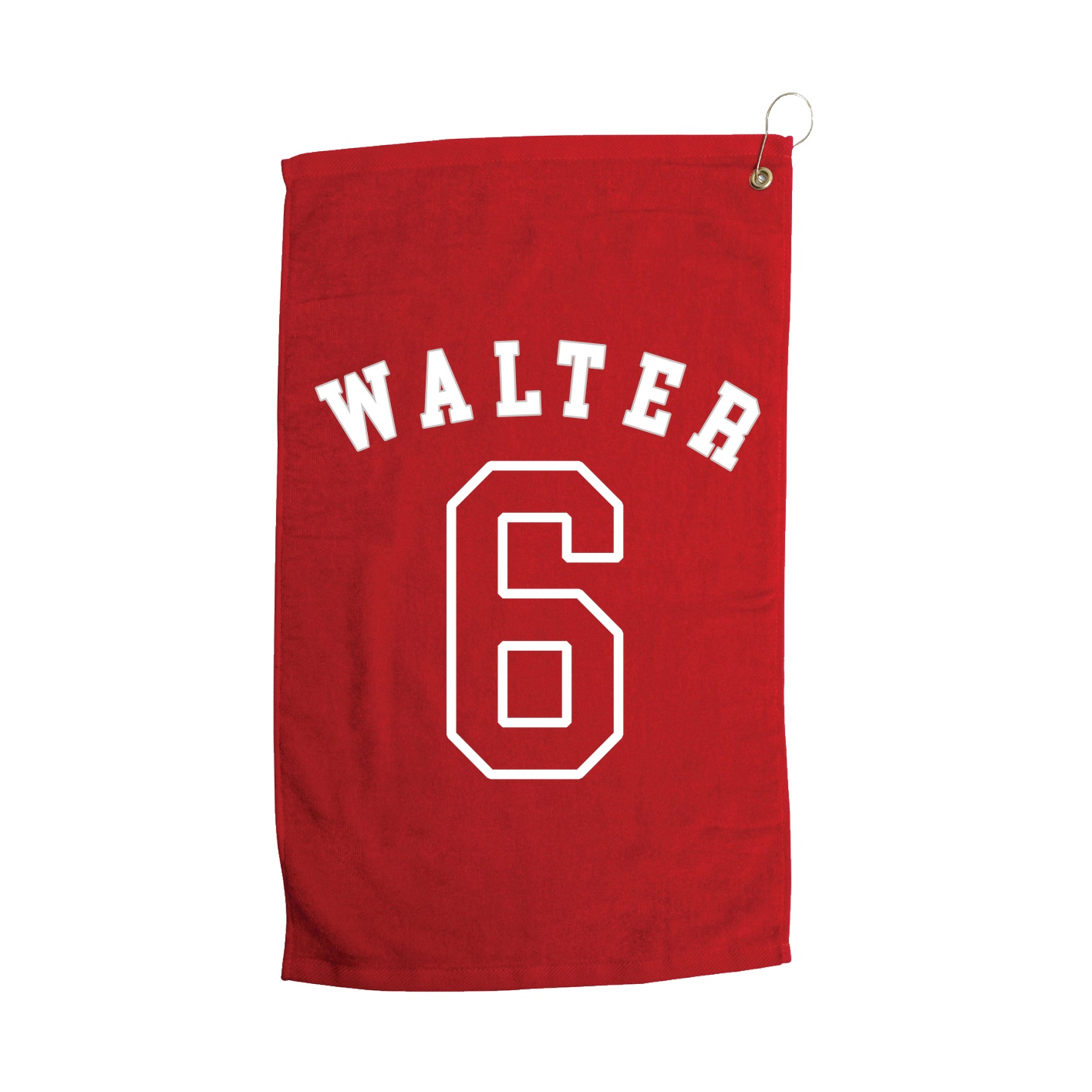 Golf Towel — Shirsey Arch in Red