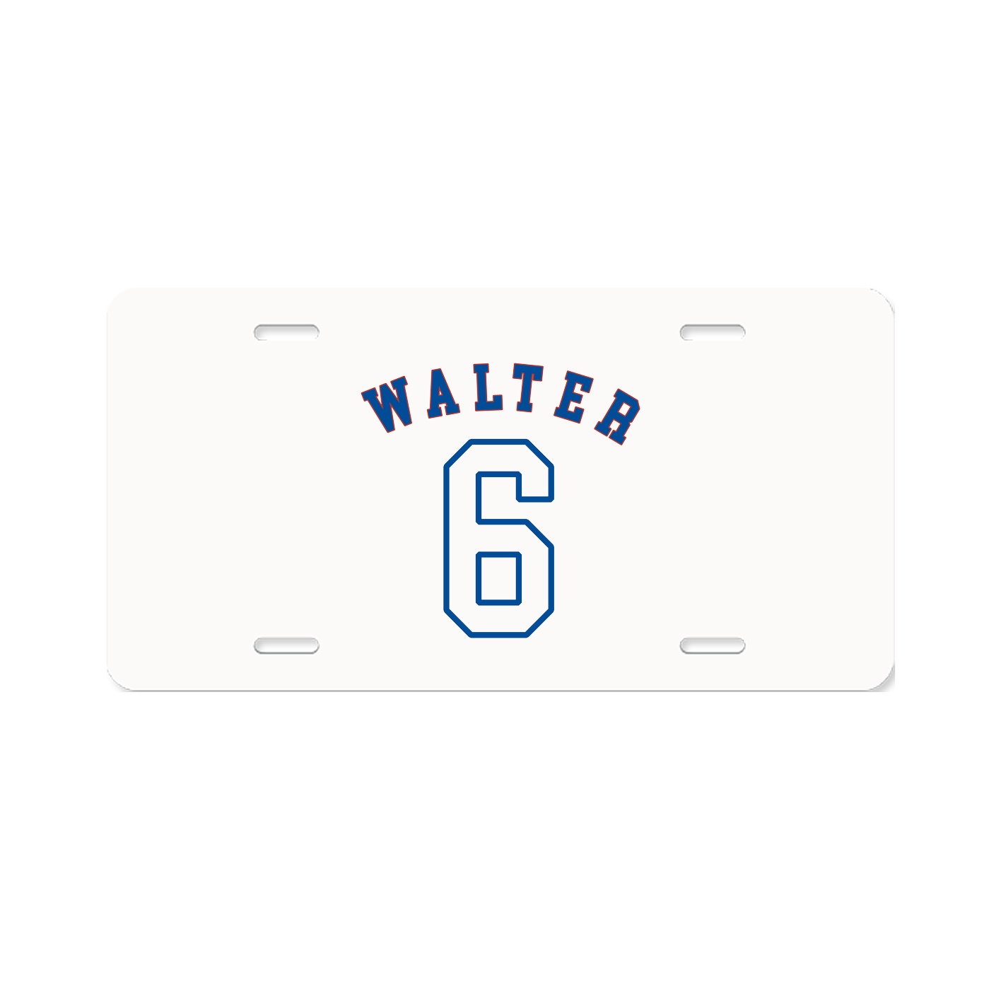 License Plate — Shirsey Arch in Classic