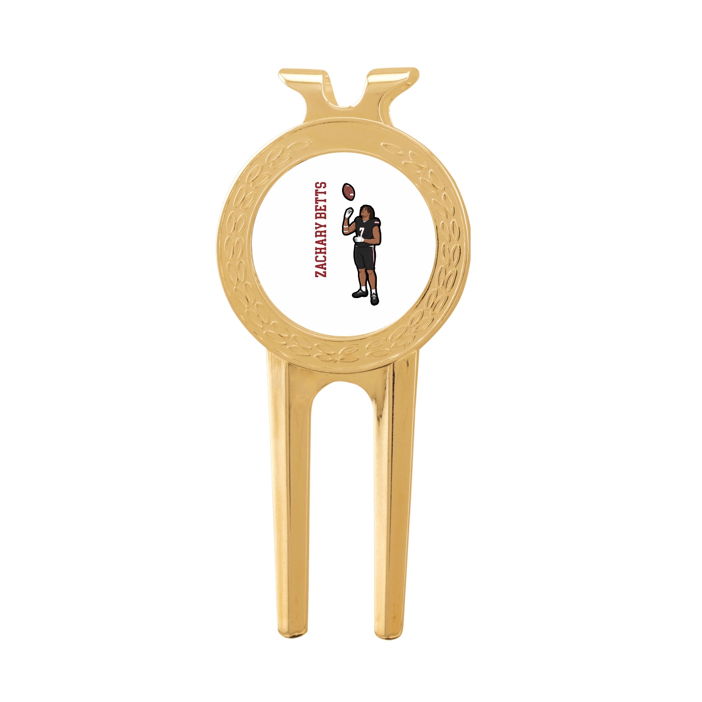 Divot Tool with Ball Marker — Name Vertical in Classic