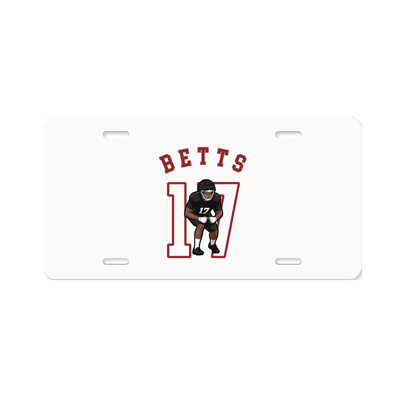 License Plate — Shirsey Arch in Classic