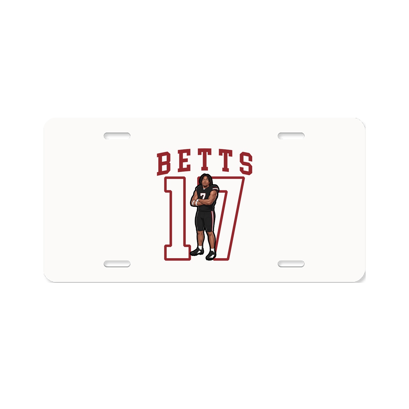 License Plate — Shirsey in Classic