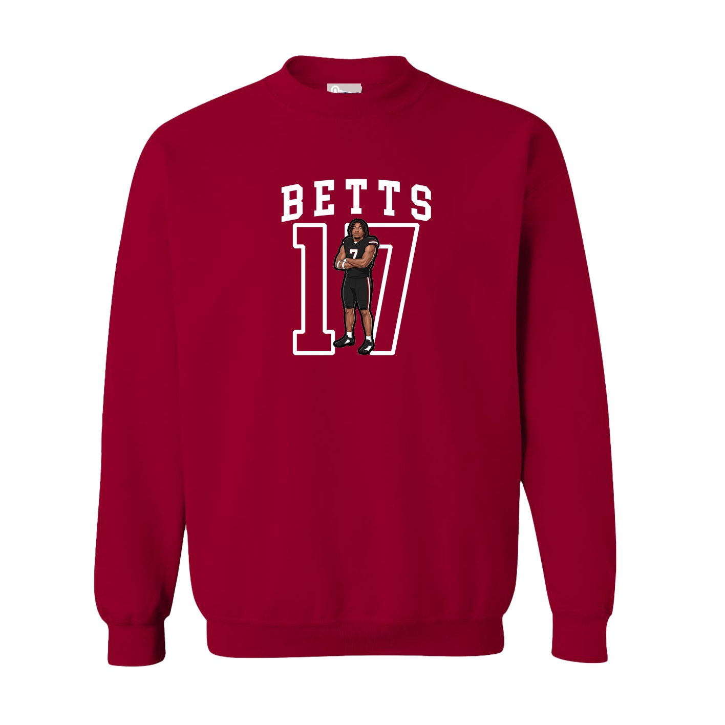 Fleece Crew — Shirsey in Cardinal