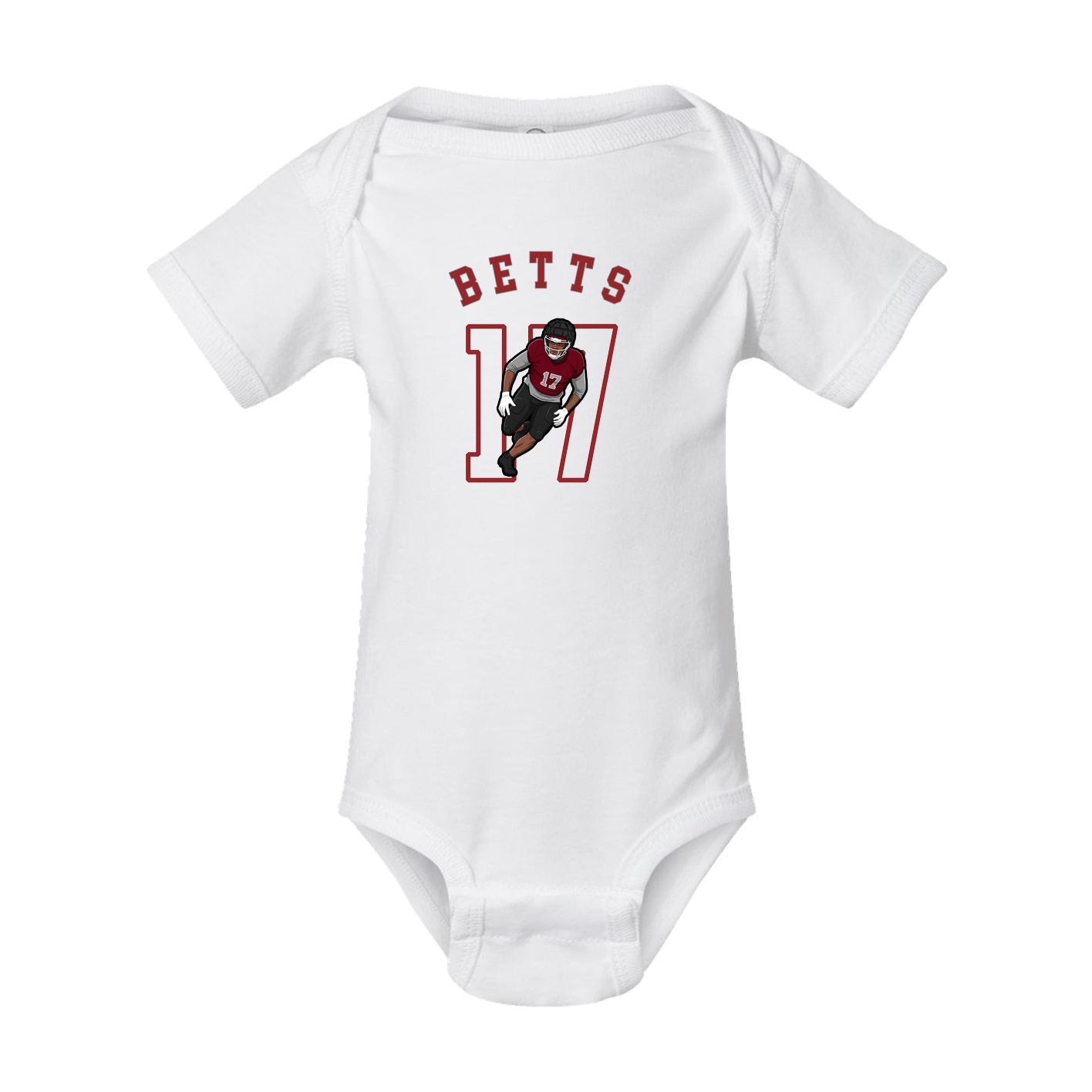 Baby Onesie — Shirsey Arch in White