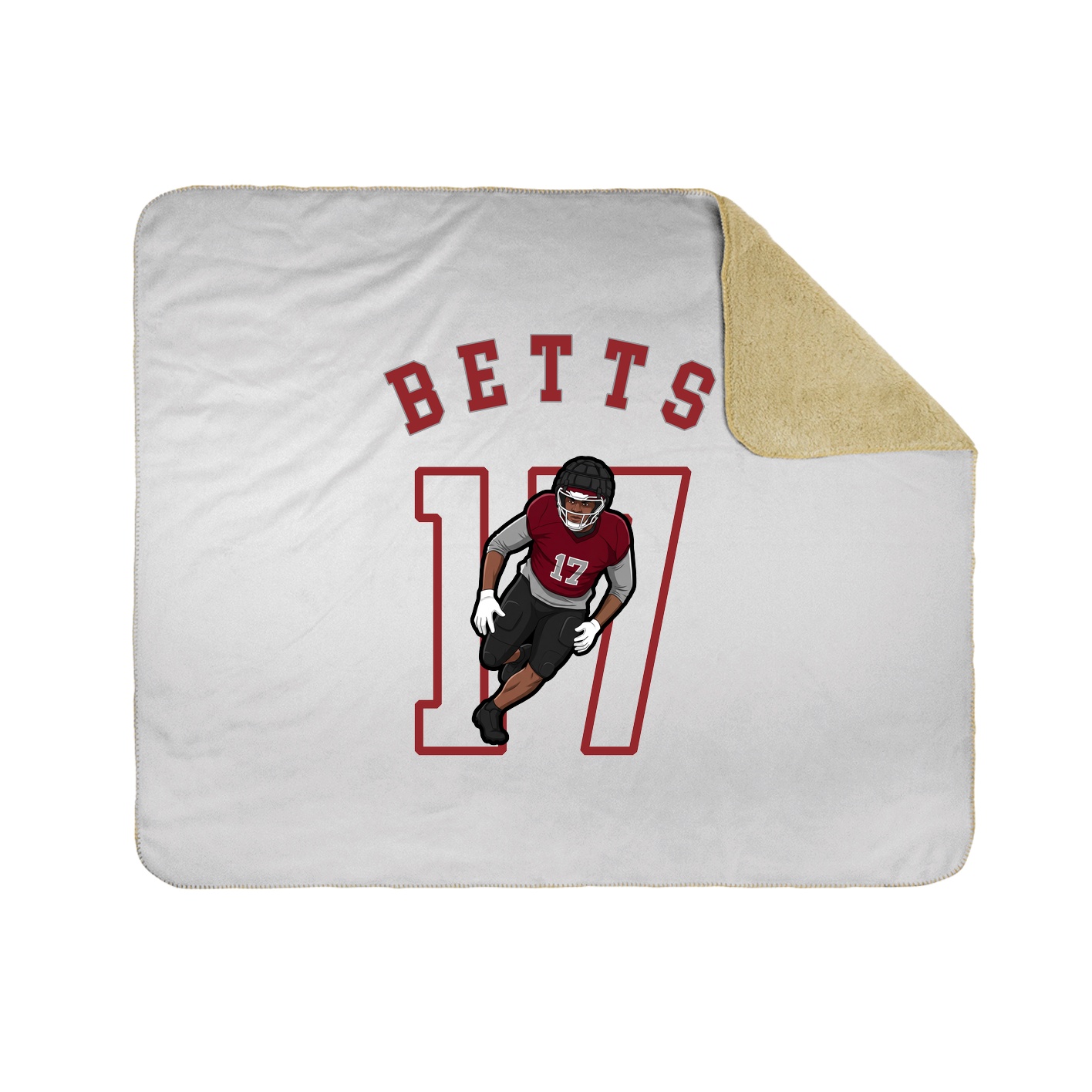 Throw Blanket — Shirsey Arch in White