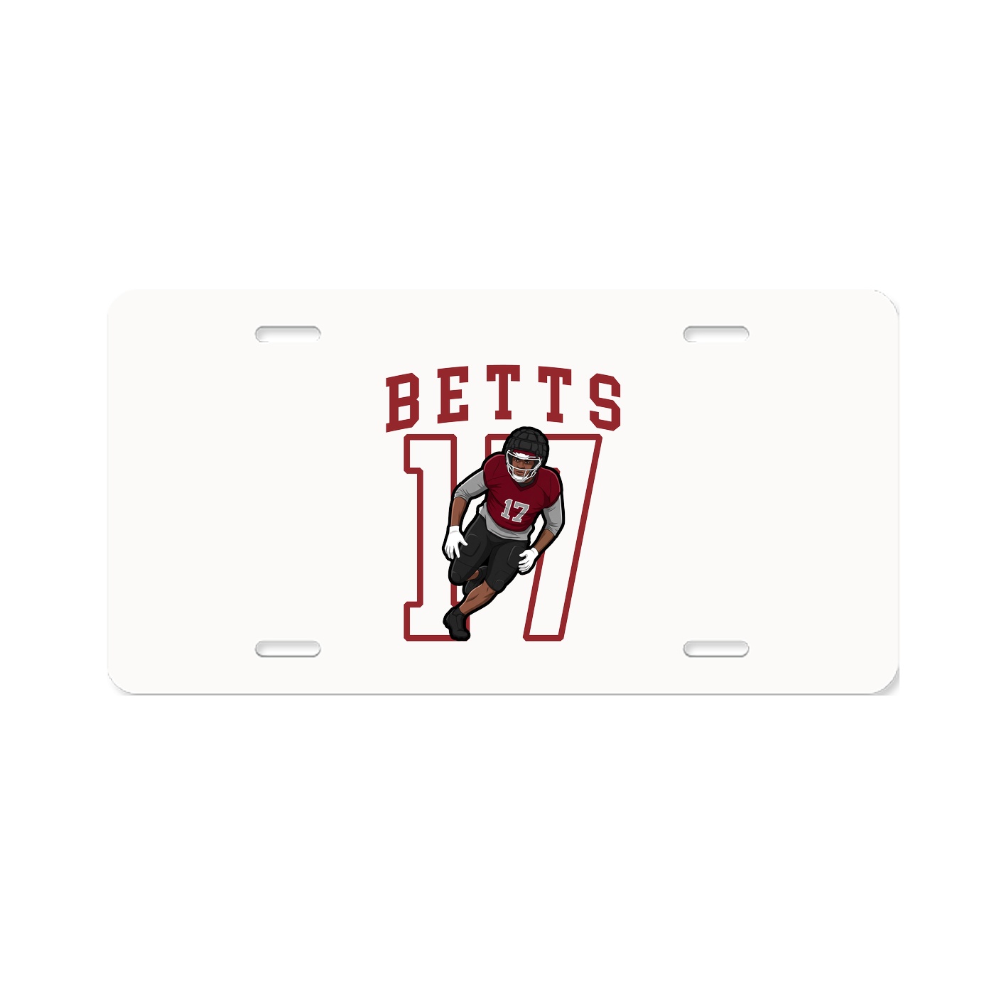 Aluminum License Plate