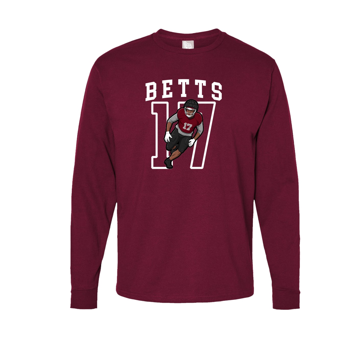 Long Sleeve Tee — Shirsey in Cardinal