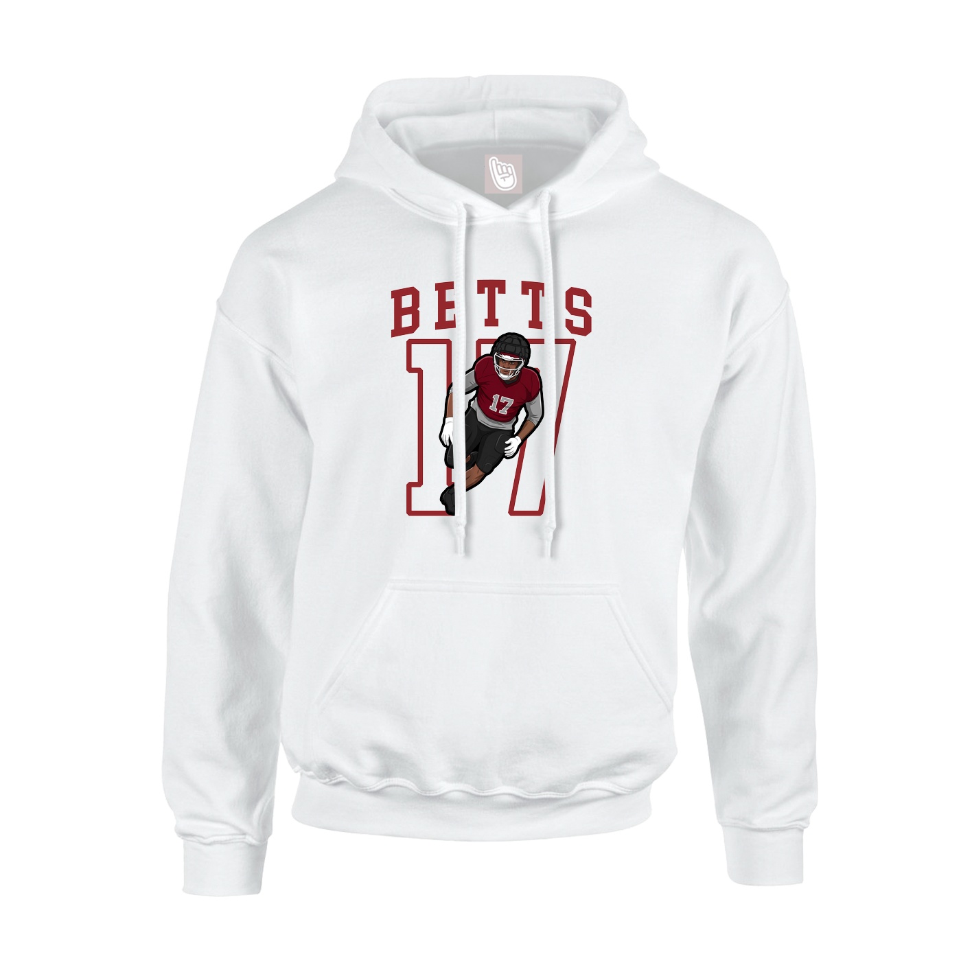 Youth Hoodie — Shirsey in White