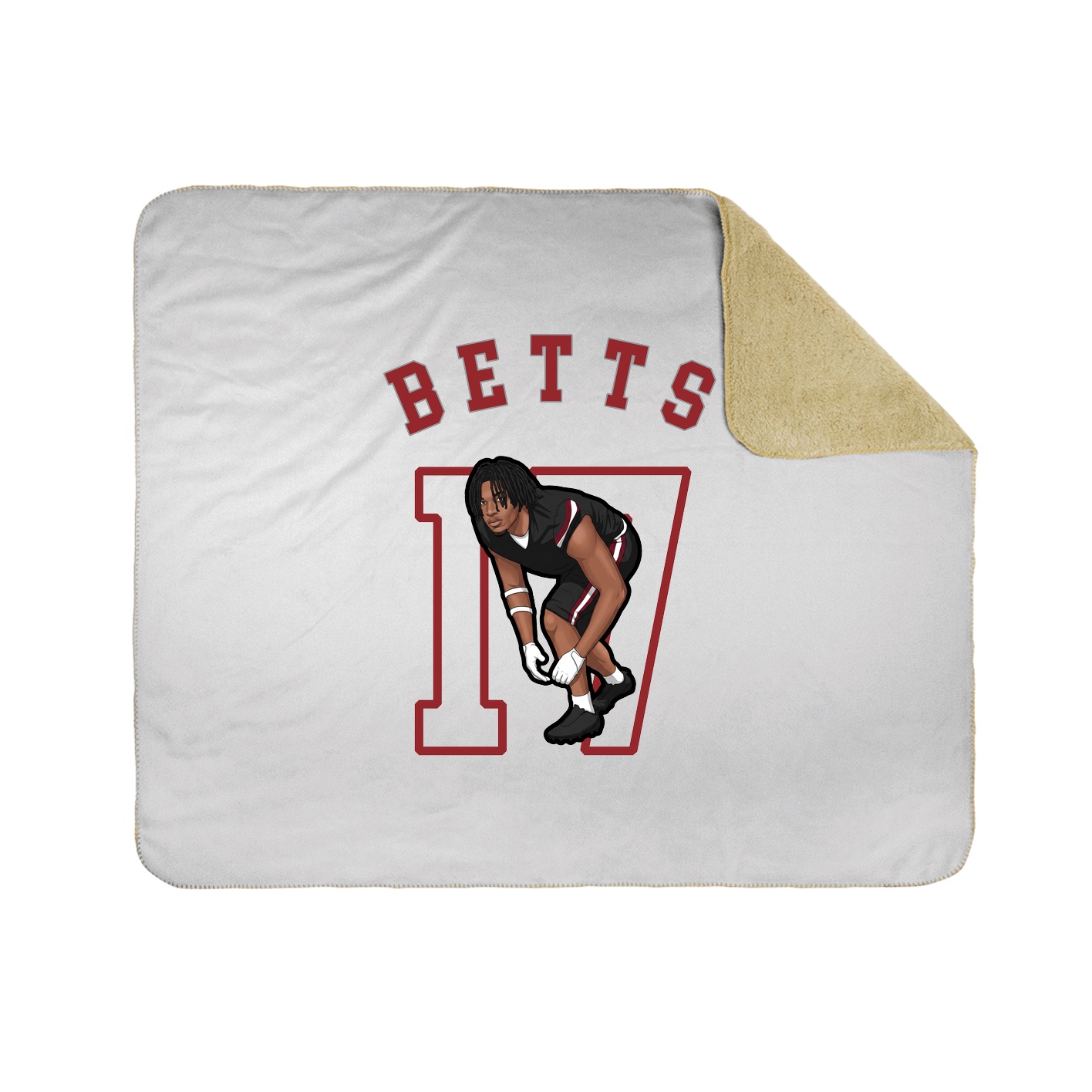 Throw Blanket — Shirsey Arch in White