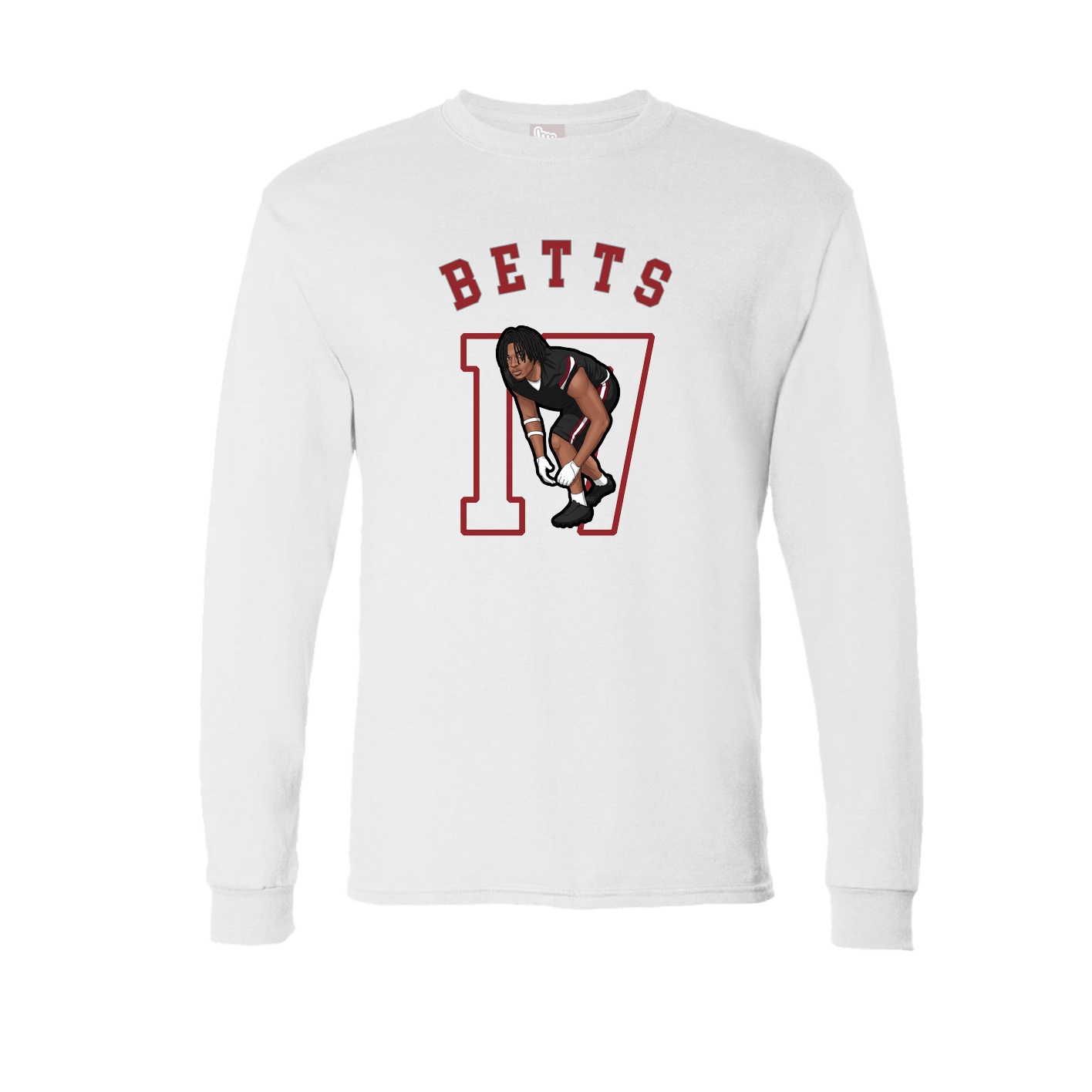Long Sleeve Tee — Shirsey Arch in White