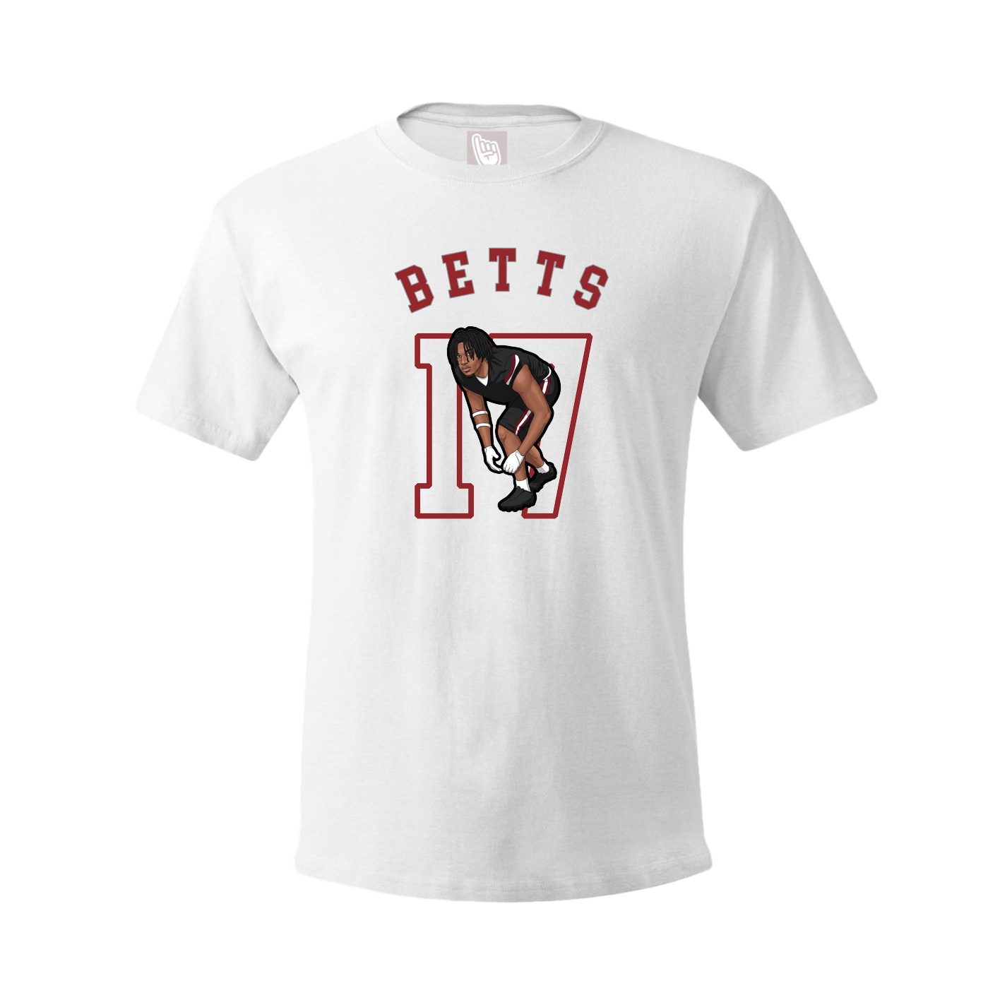 Youth Tee — Shirsey Arch in White