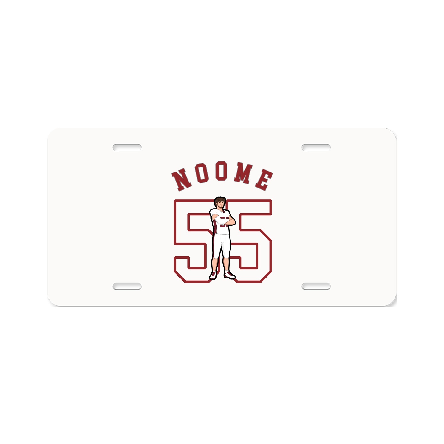 License Plate — Shirsey Arch in Classic