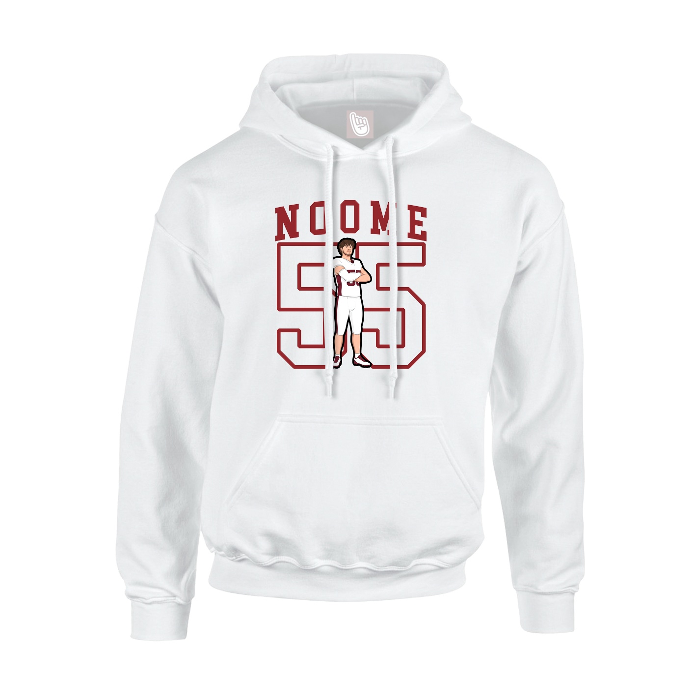 Youth Hoodie — Shirsey in White