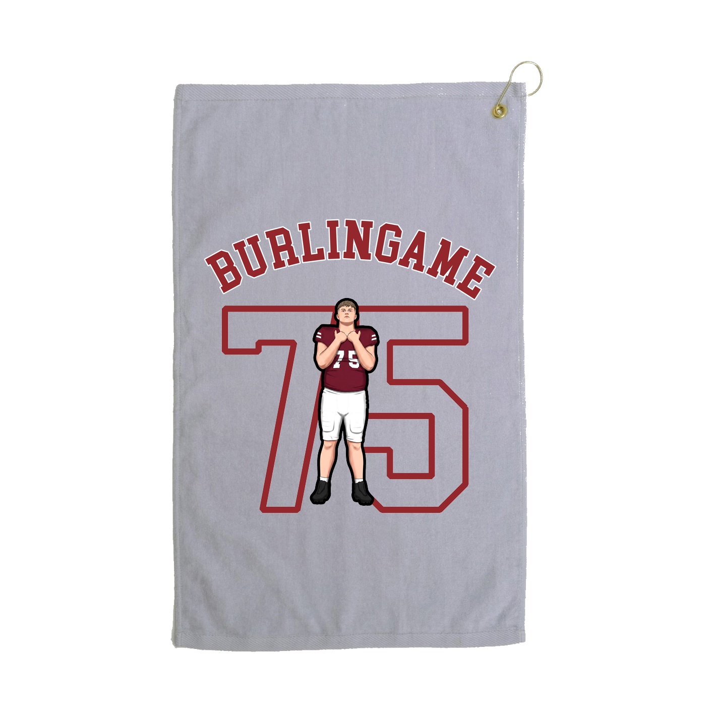 Golf Towel — Shirsey Arch in Grey