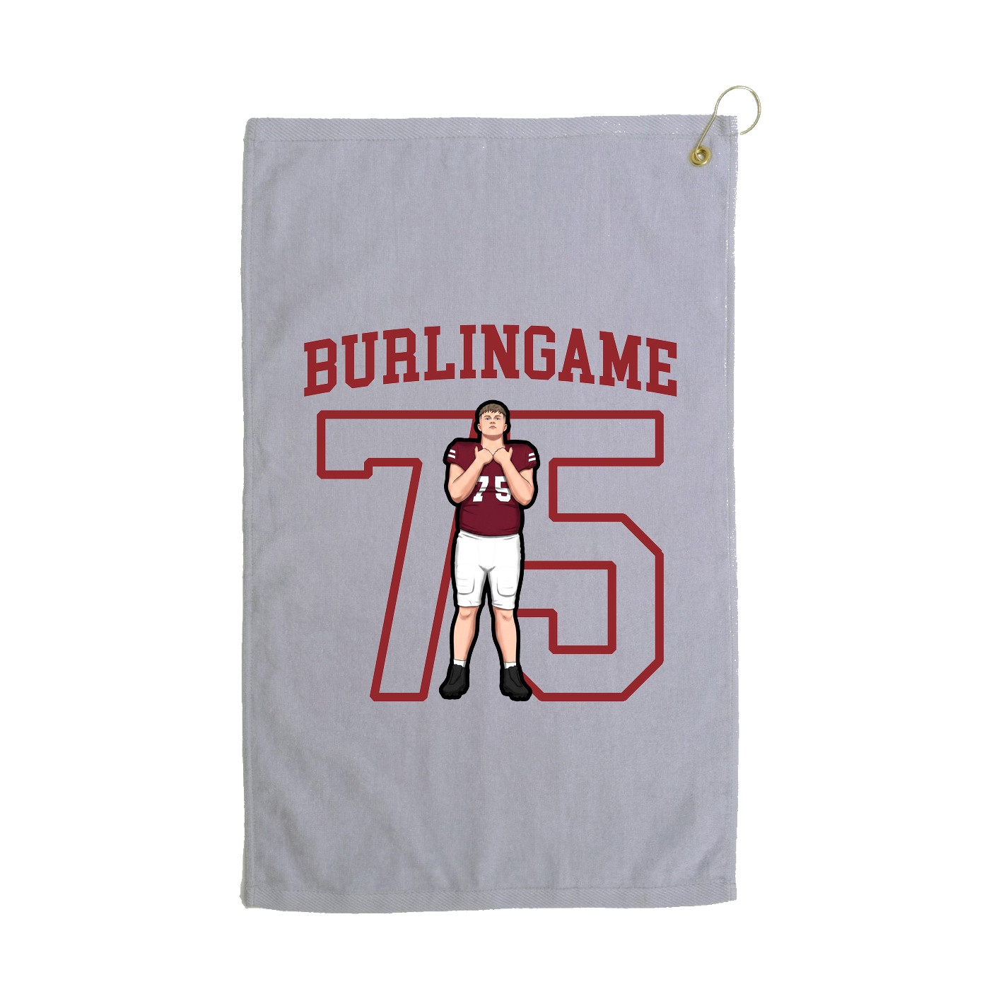 Golf Towel — Shirsey in Grey
