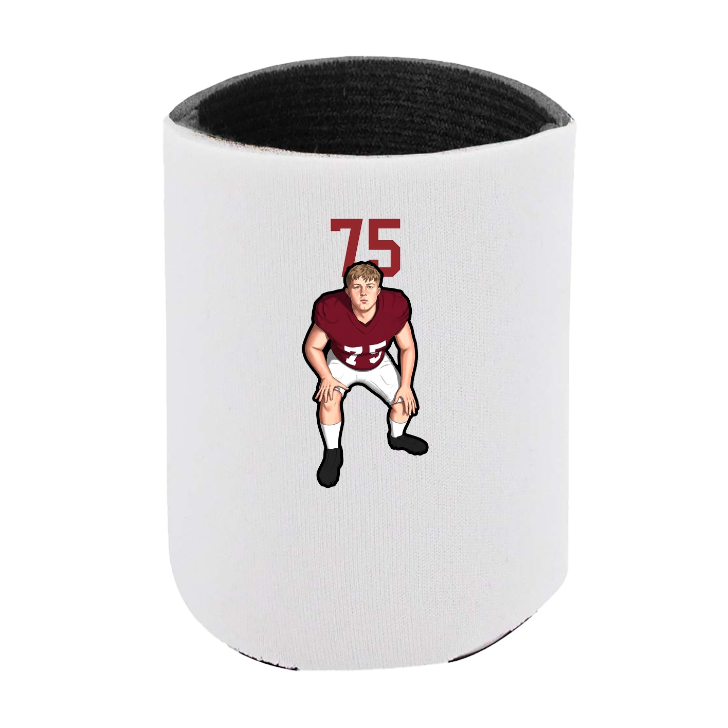 Can Holder — Number Top in White