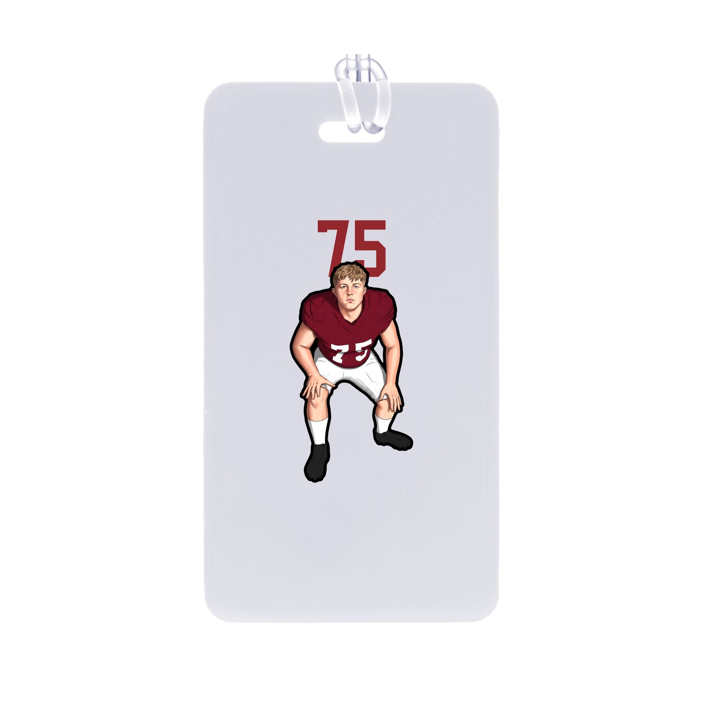 Bag Tag — Number Top in Classic