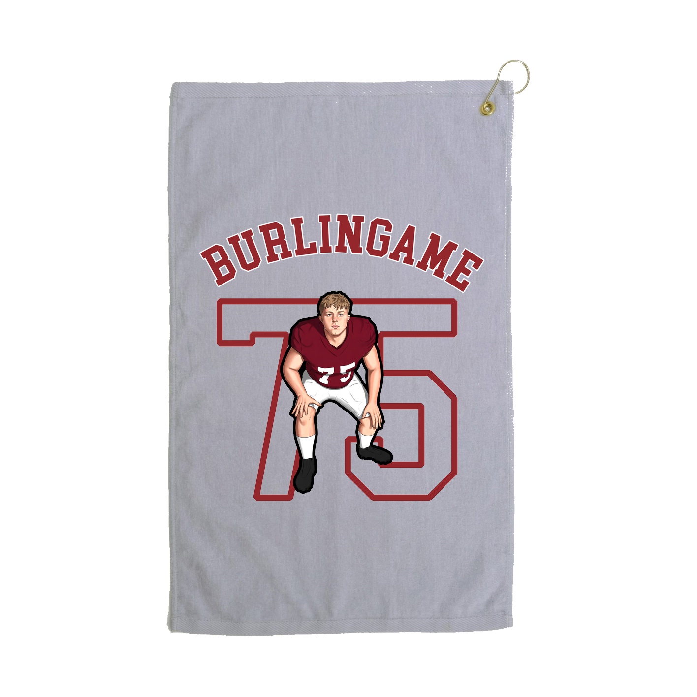 Golf Towel — Shirsey Arch in Grey
