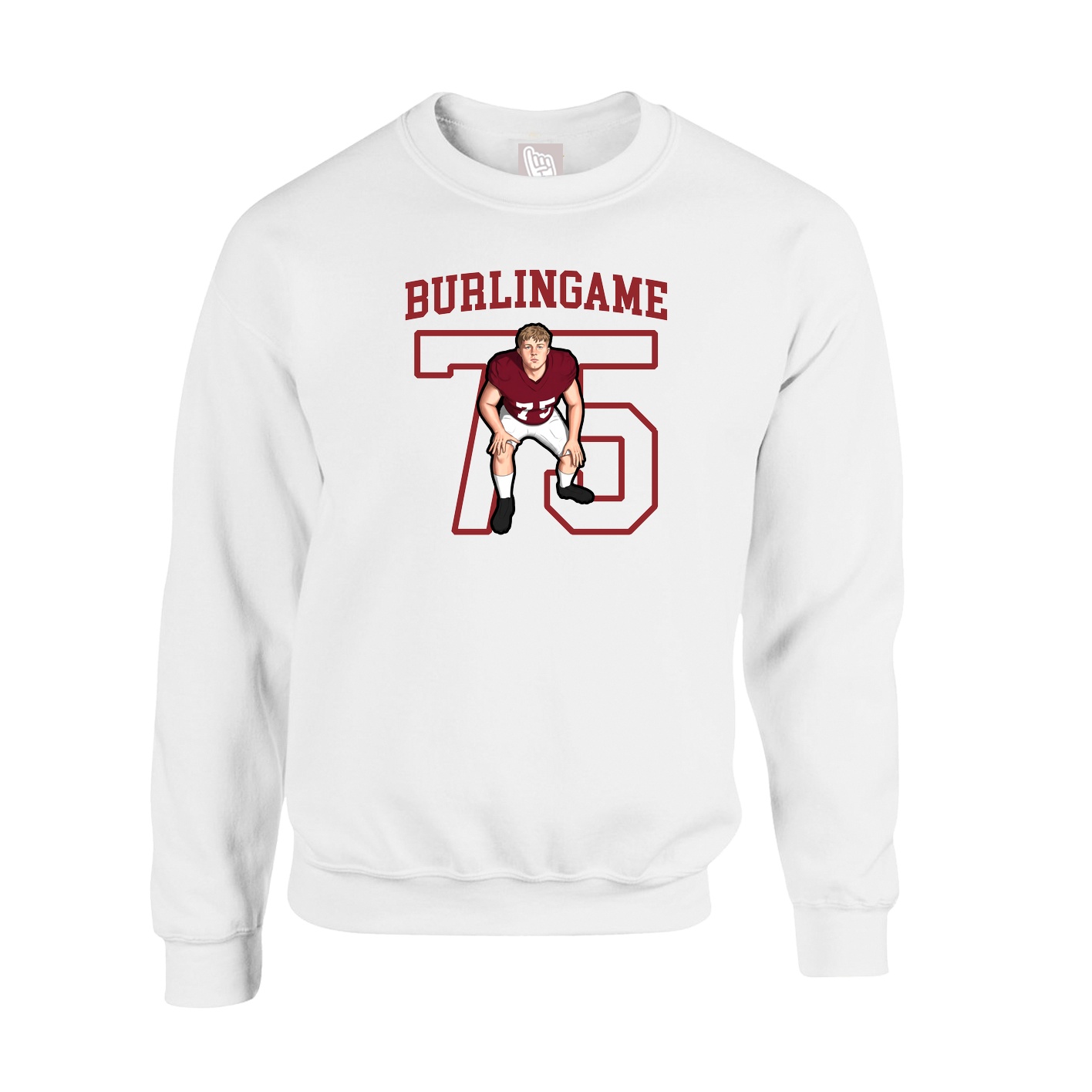 Fleece Crew — Shirsey in White