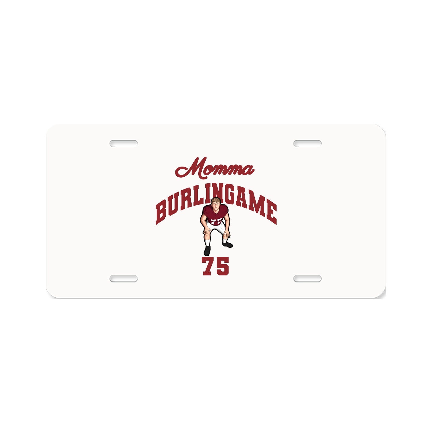 License Plate — Mothers Day Arch in Classic