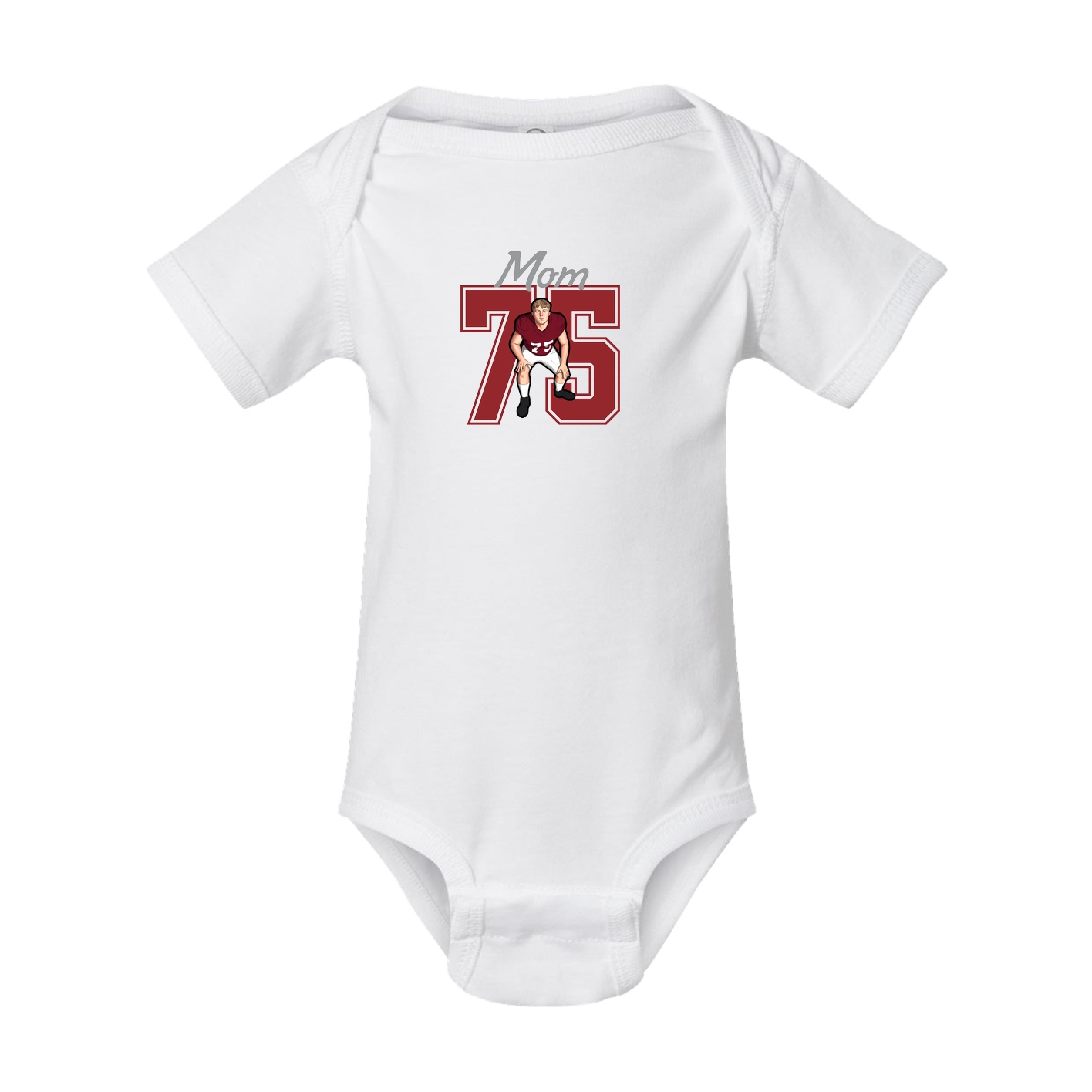 Baby Onesie — Mothers Day Shirsey in White