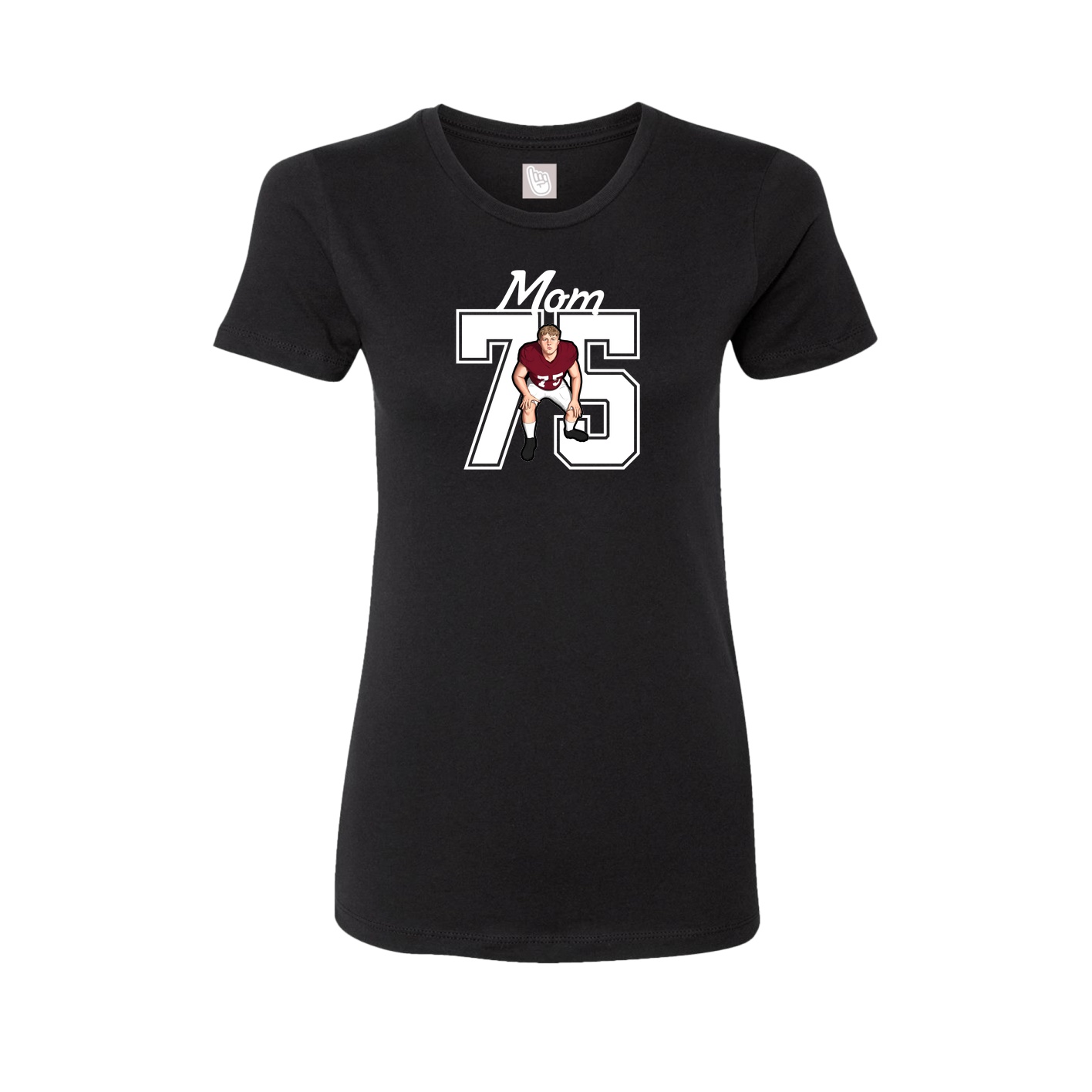 Womens Tee — Mothers Day Shirsey in Black