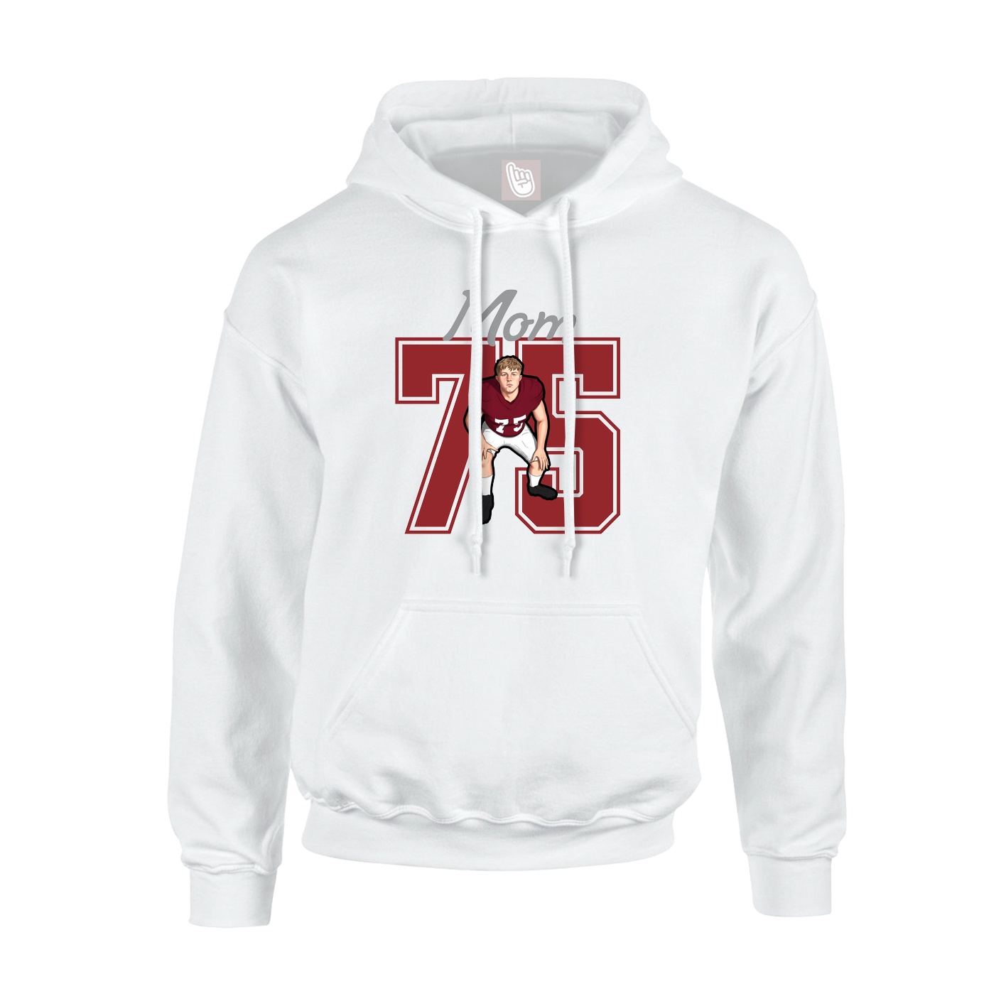 Youth Hoodie — Mothers Day Shirsey in White