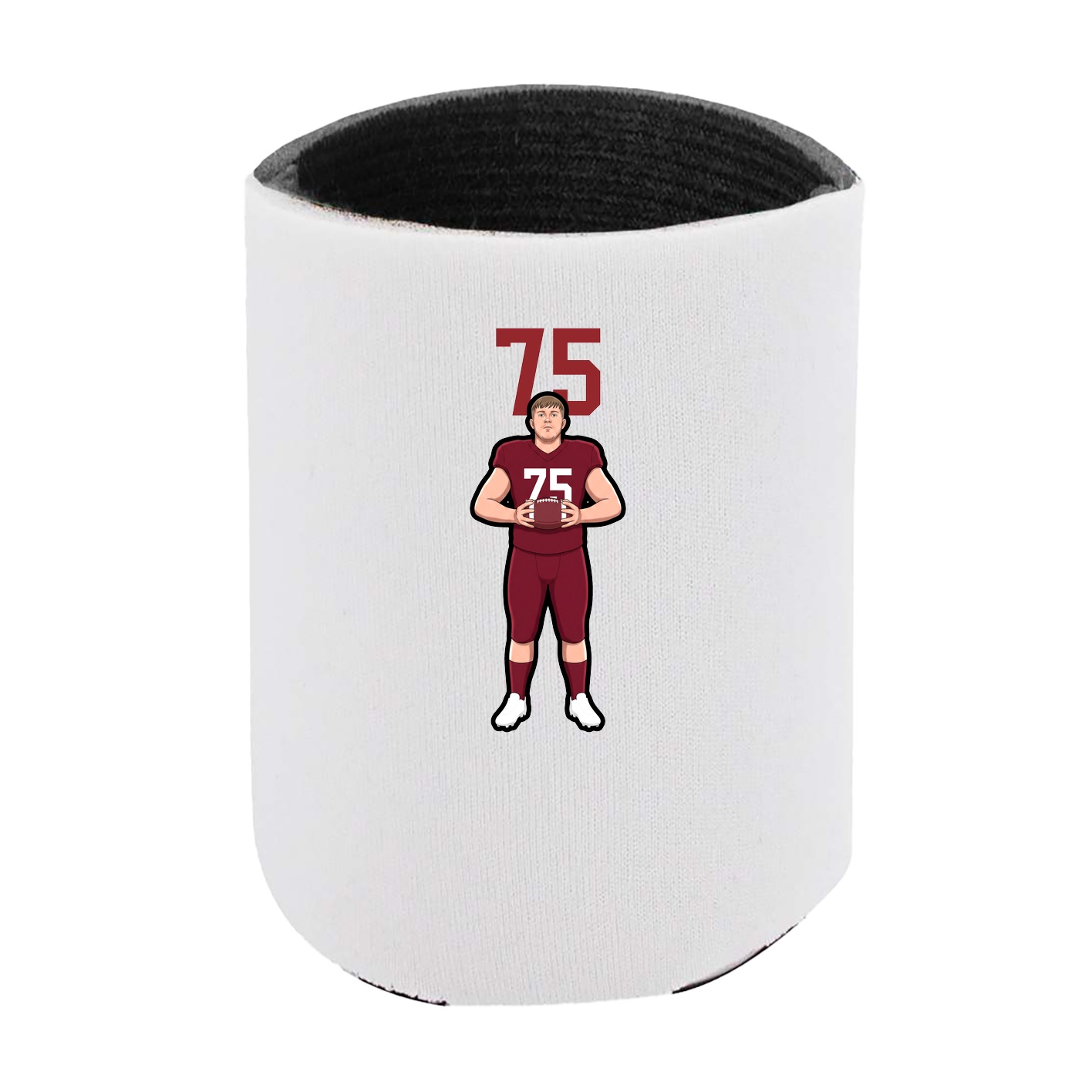 Can Holder — Number Top in White