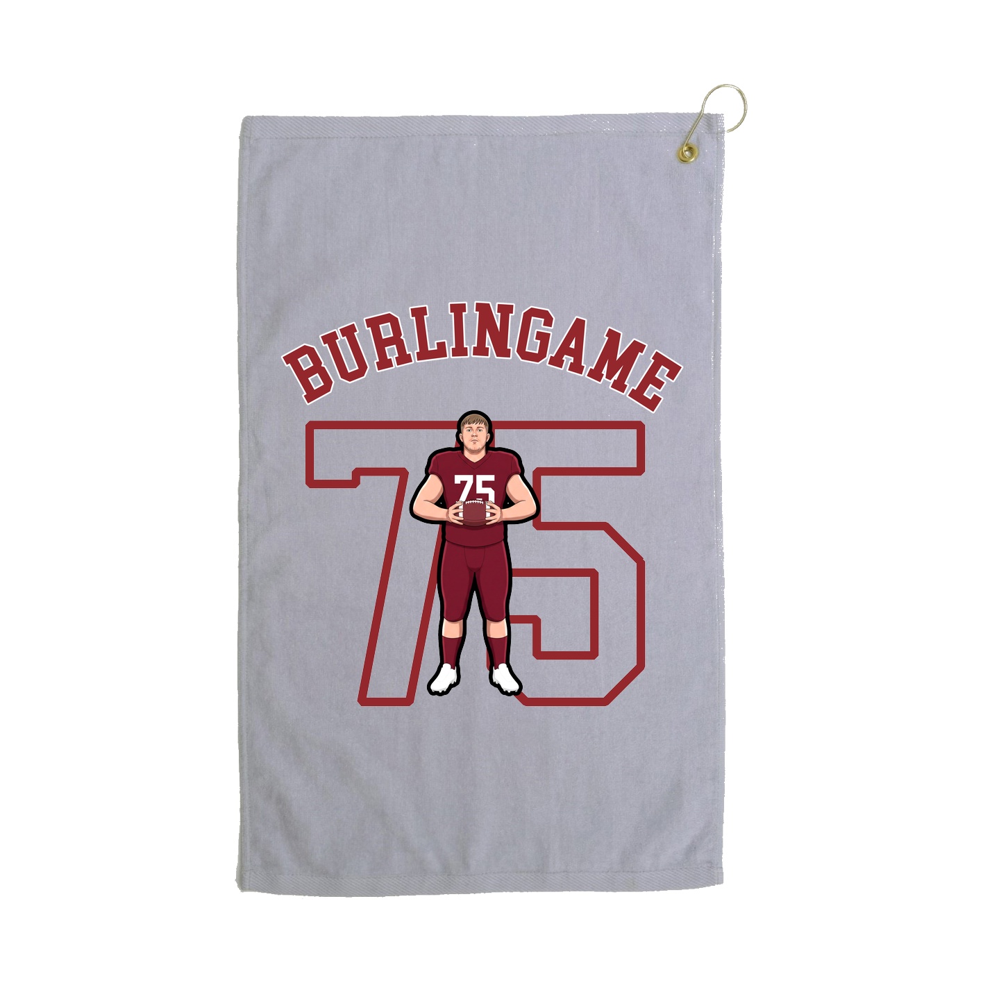 Golf Towel — Shirsey Arch in Grey