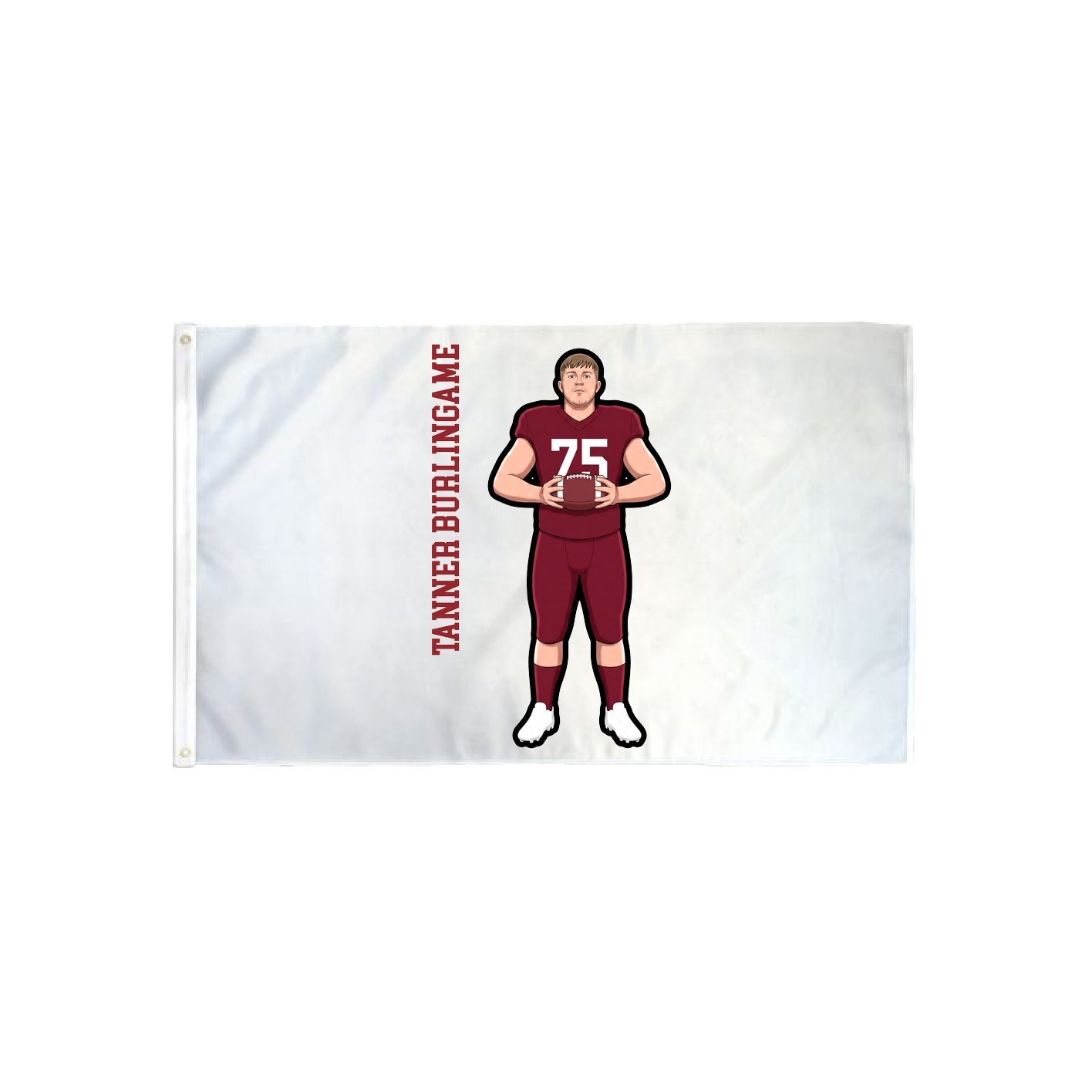 3x5 Flag — Name Vertical in Classic