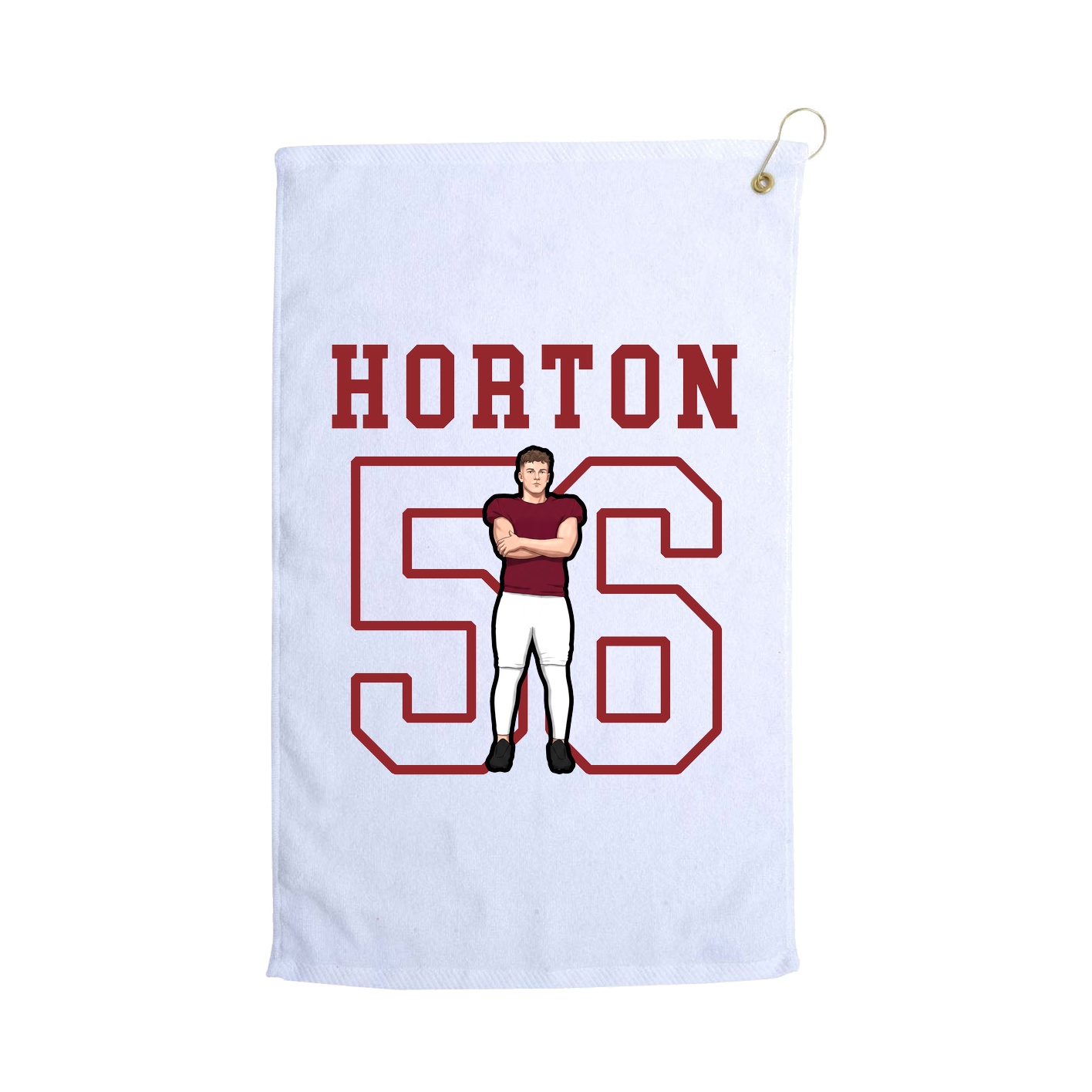 Golf Towel — Shirsey in White