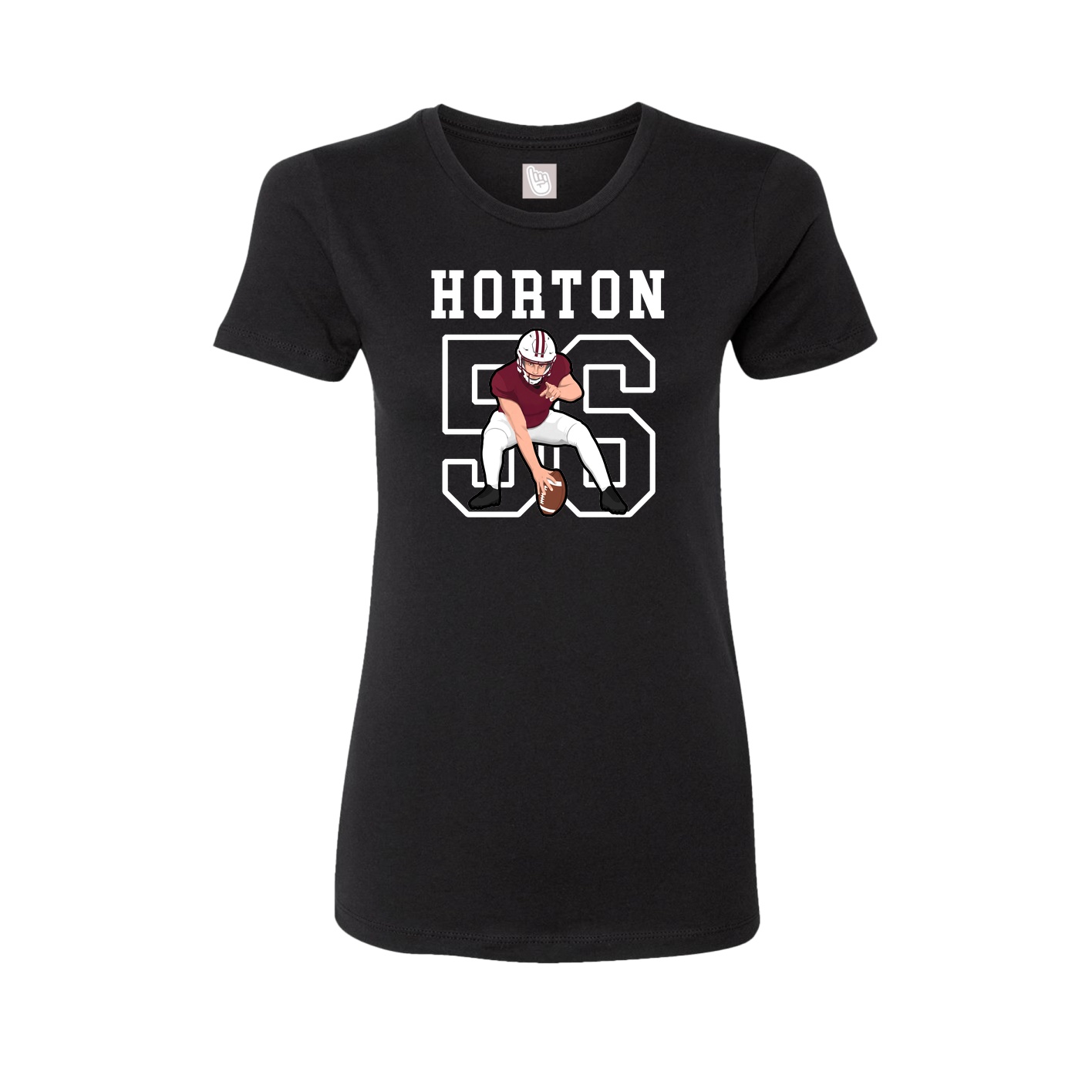 Fitted Women's Tee — Shirsey in Black