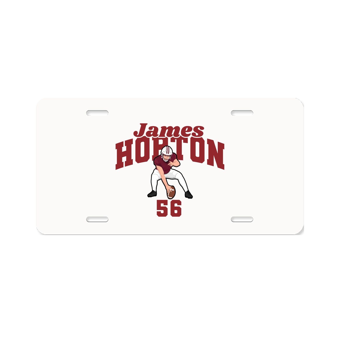 License Plate — Signature Arch in Classic