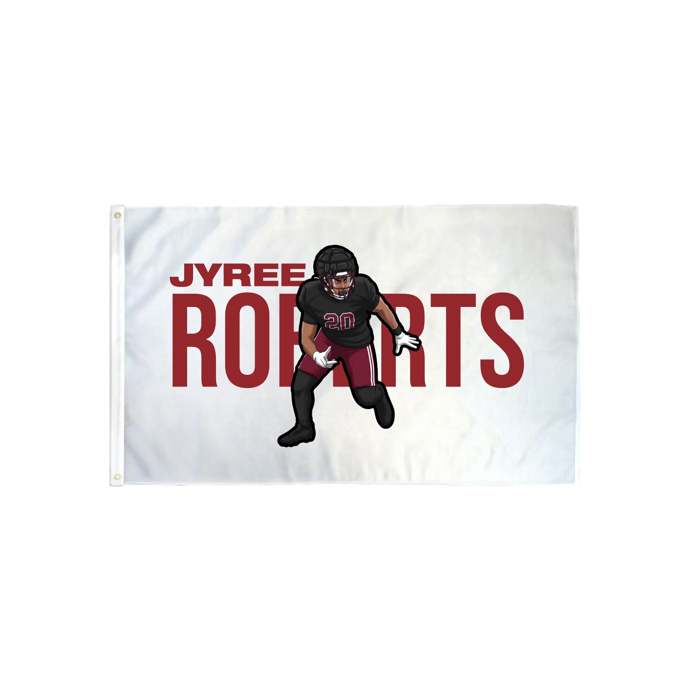 3x5 Flag — Player Name in Classic