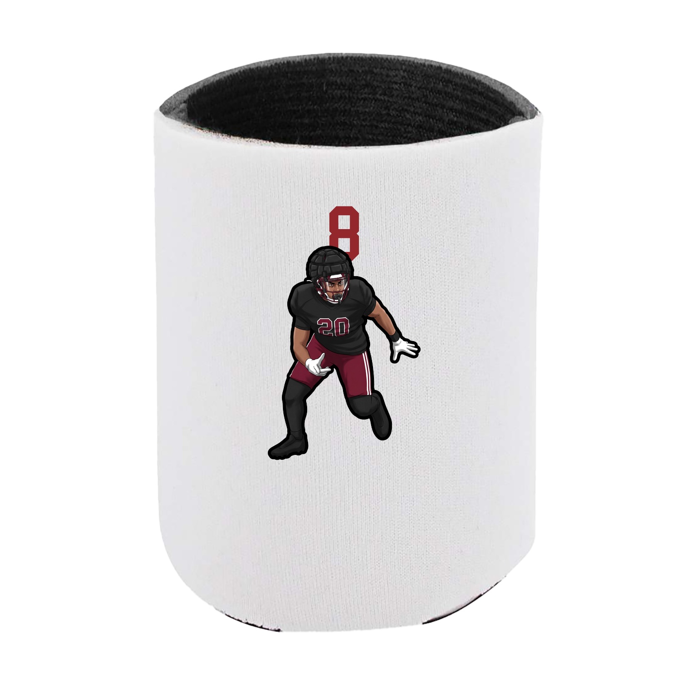 Can Holder — Number Top in White
