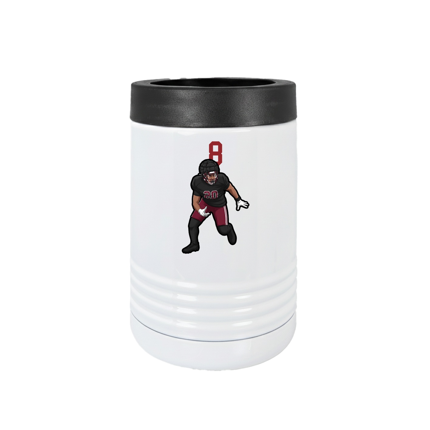 Beverage Holder — Number Top in White